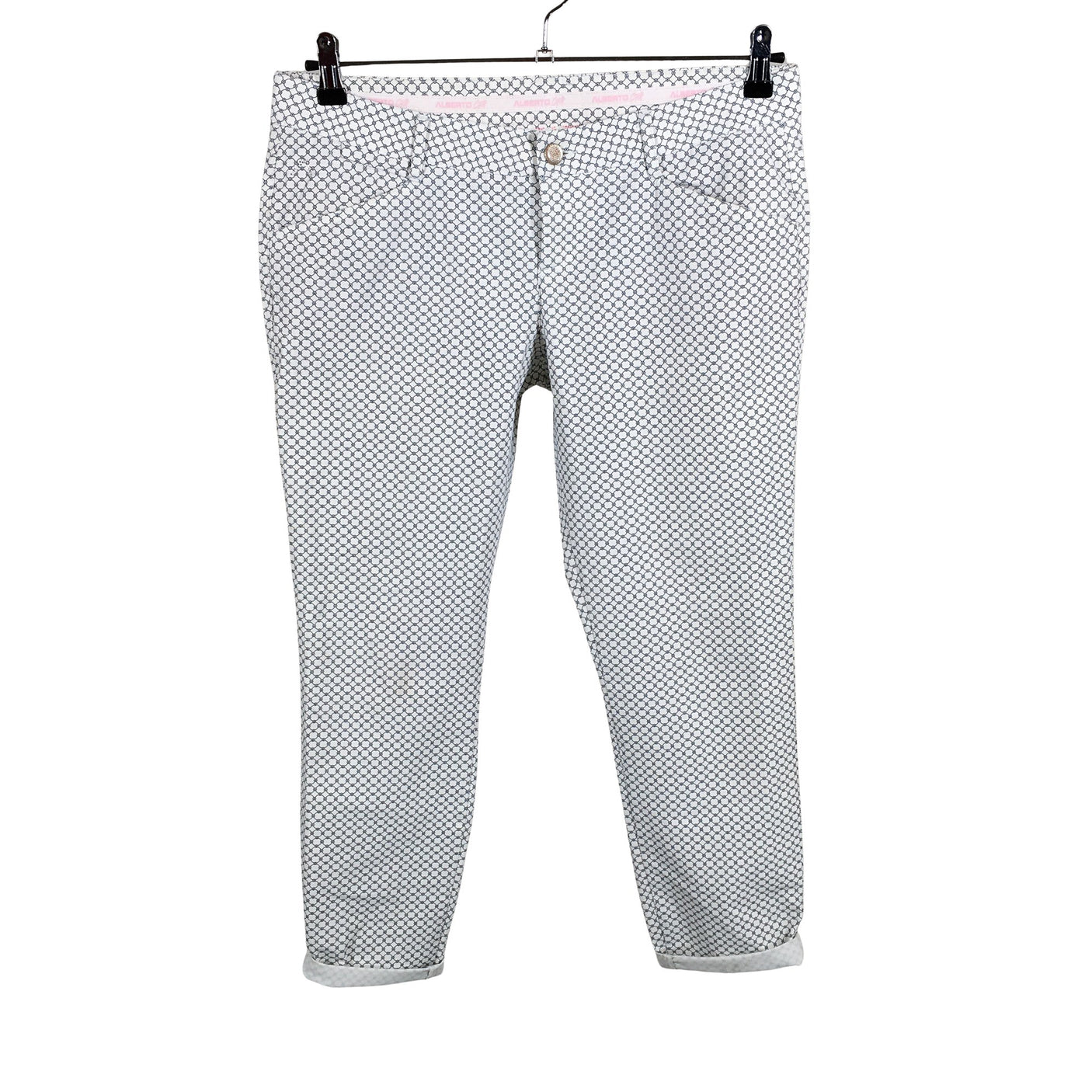 Unisex Alberto - Sports trousers, size 38 - White (1)