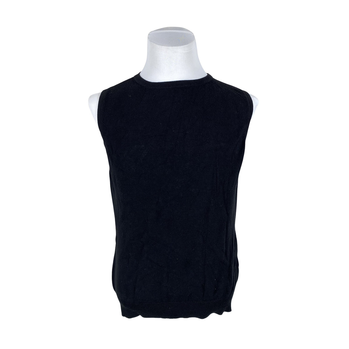 Unisex Global - Knit vest, size L - Black (1)