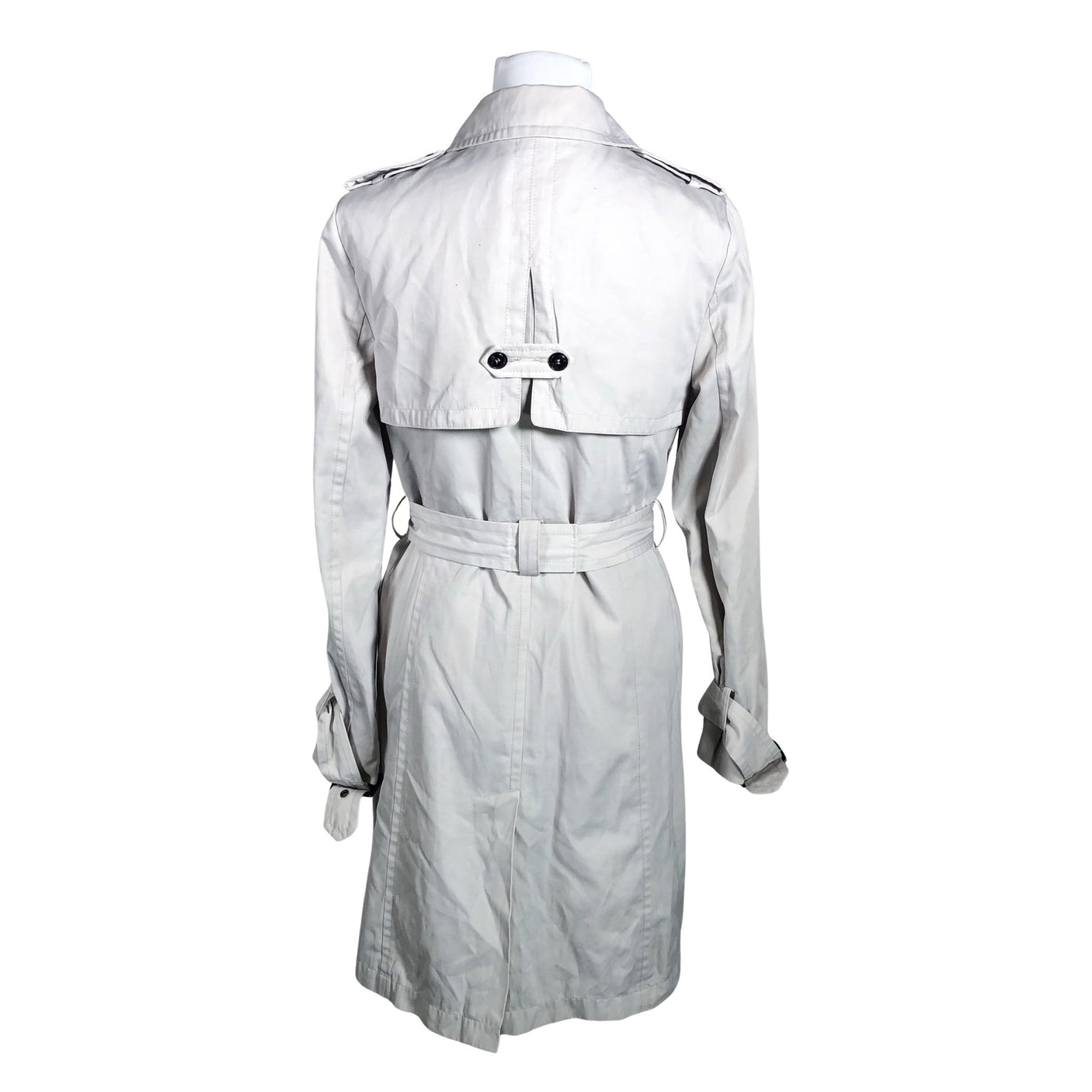 Unisex Your Face - Trench coat, size 38 - Gray (2)
