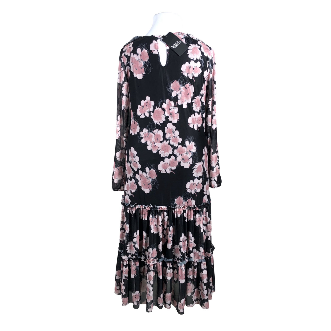 Unisex Ulla Popken - Tricot dress, size 42 - Black (2)