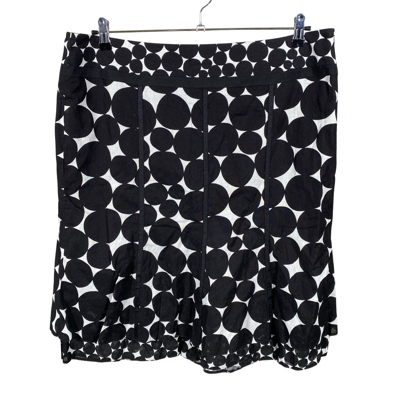Unisex Gerry Weber - Fabric skirt, size 46 - Black (1)