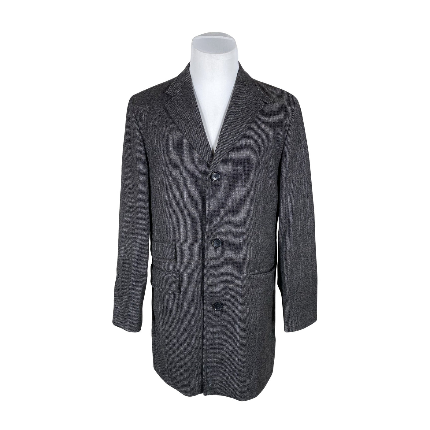 Unisex Esprit - Wool coat, size L - Gray (1)