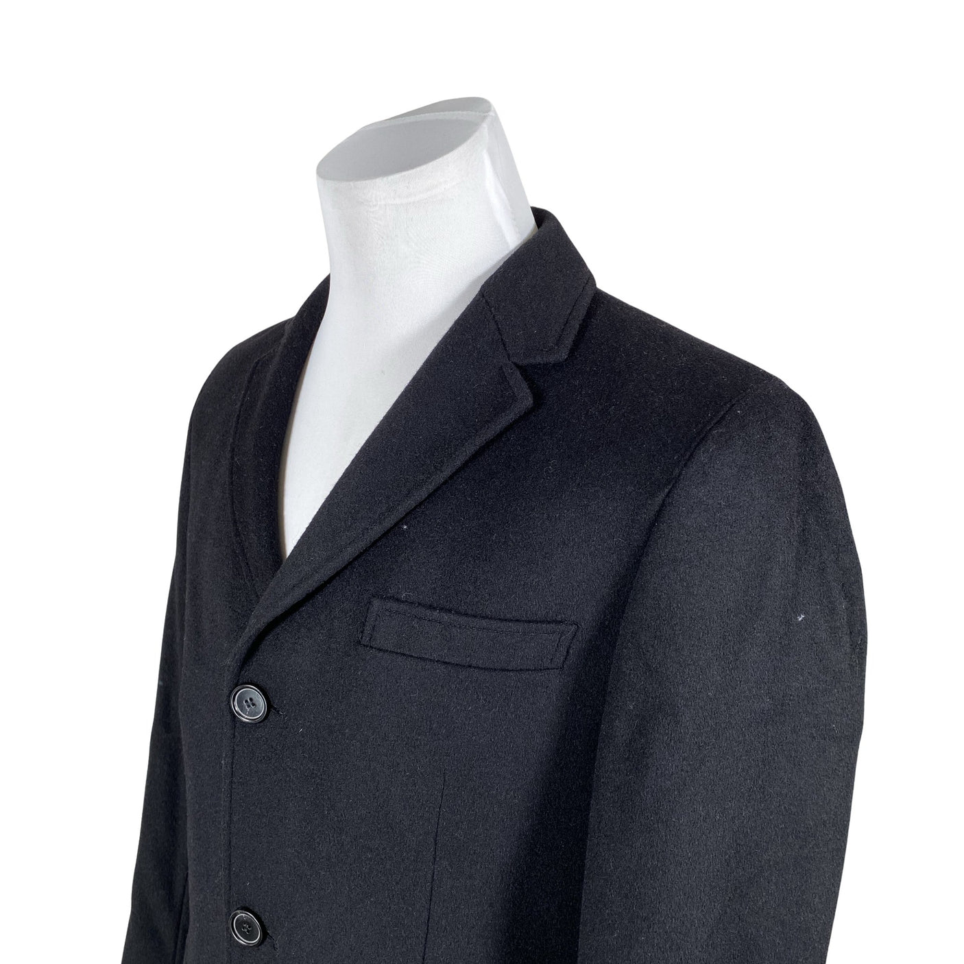 Unisex Sand - Wool coat, size L - Black (3)