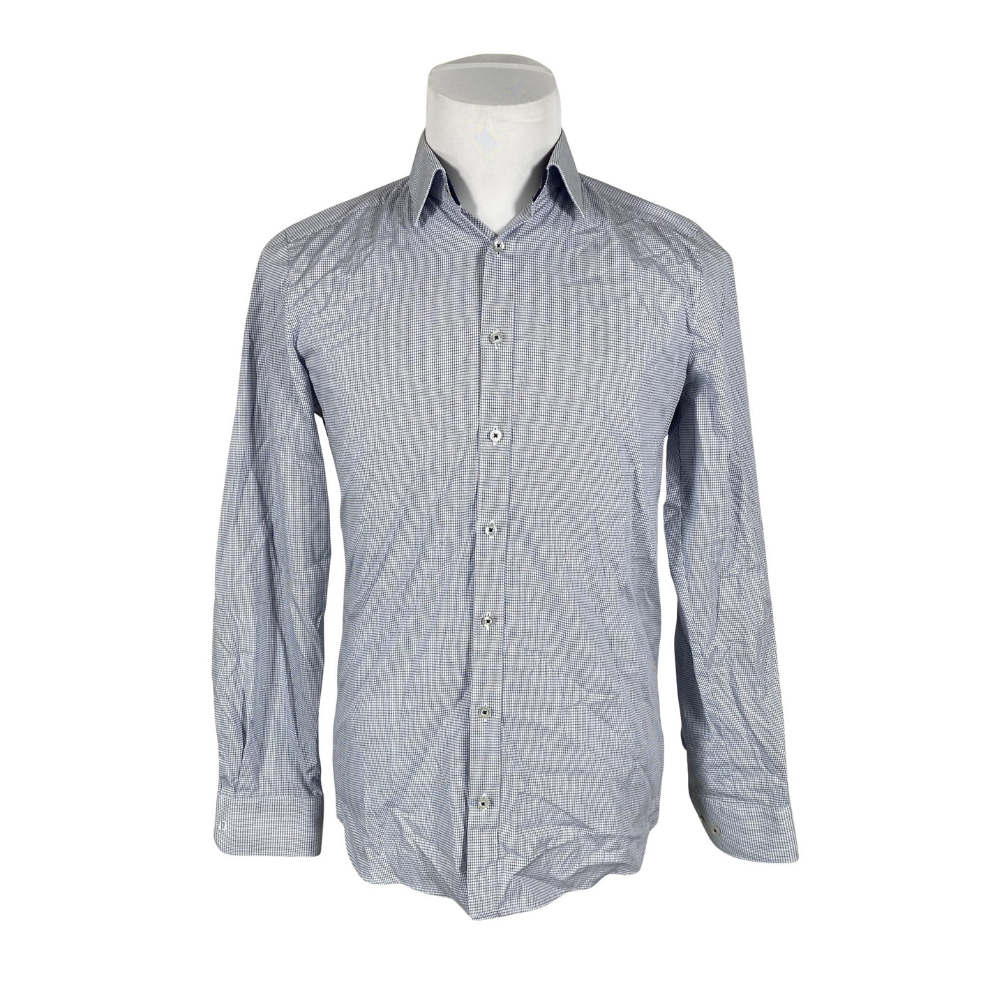 Unisex Olymp - Collared shirt, size M - Light blue (1)