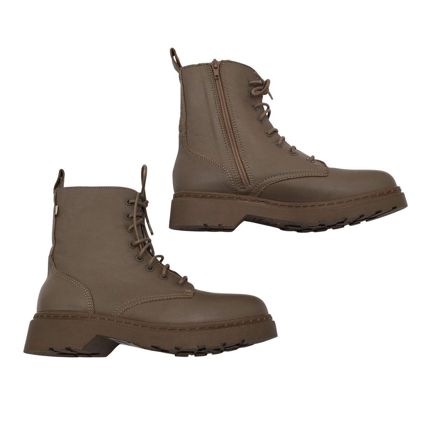 Unisex Musse&Cloud - Army boots, size 39 - Brown (1)