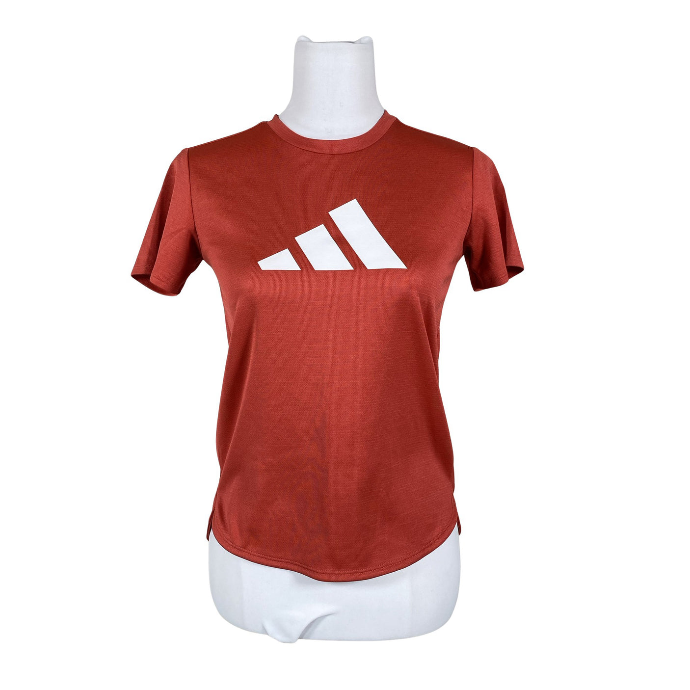 Unisex Adidas - Sports shirt, short sleeve, size 34 - Red (1)