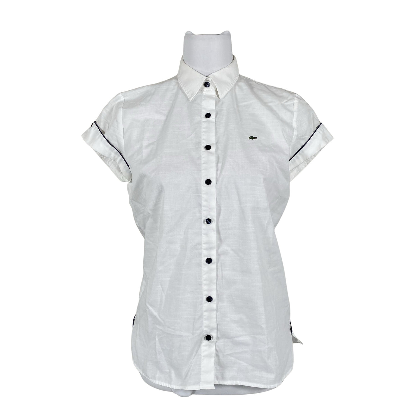 Unisex Lacoste - Collared shirt, size 40 - White (1)