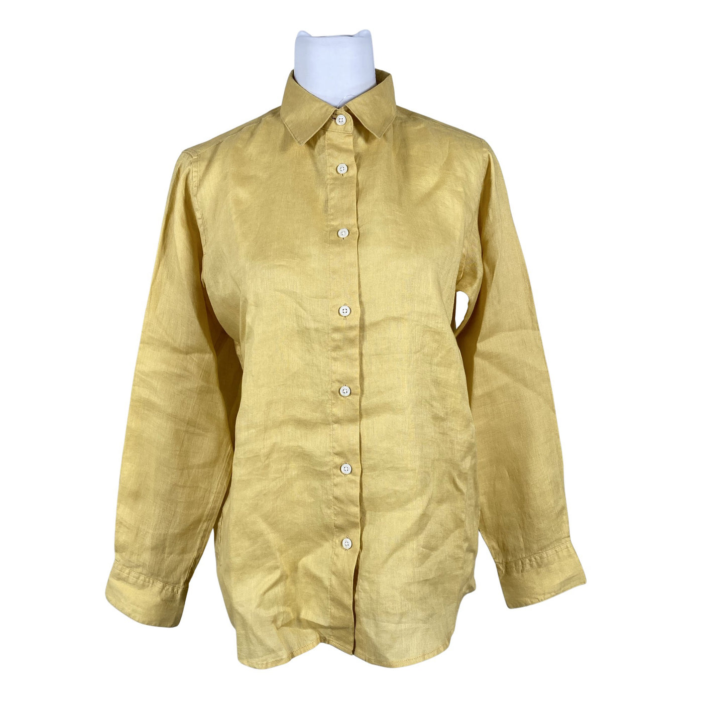 Unisex Muji - Collared shirt, size 36 - Yellow (1)