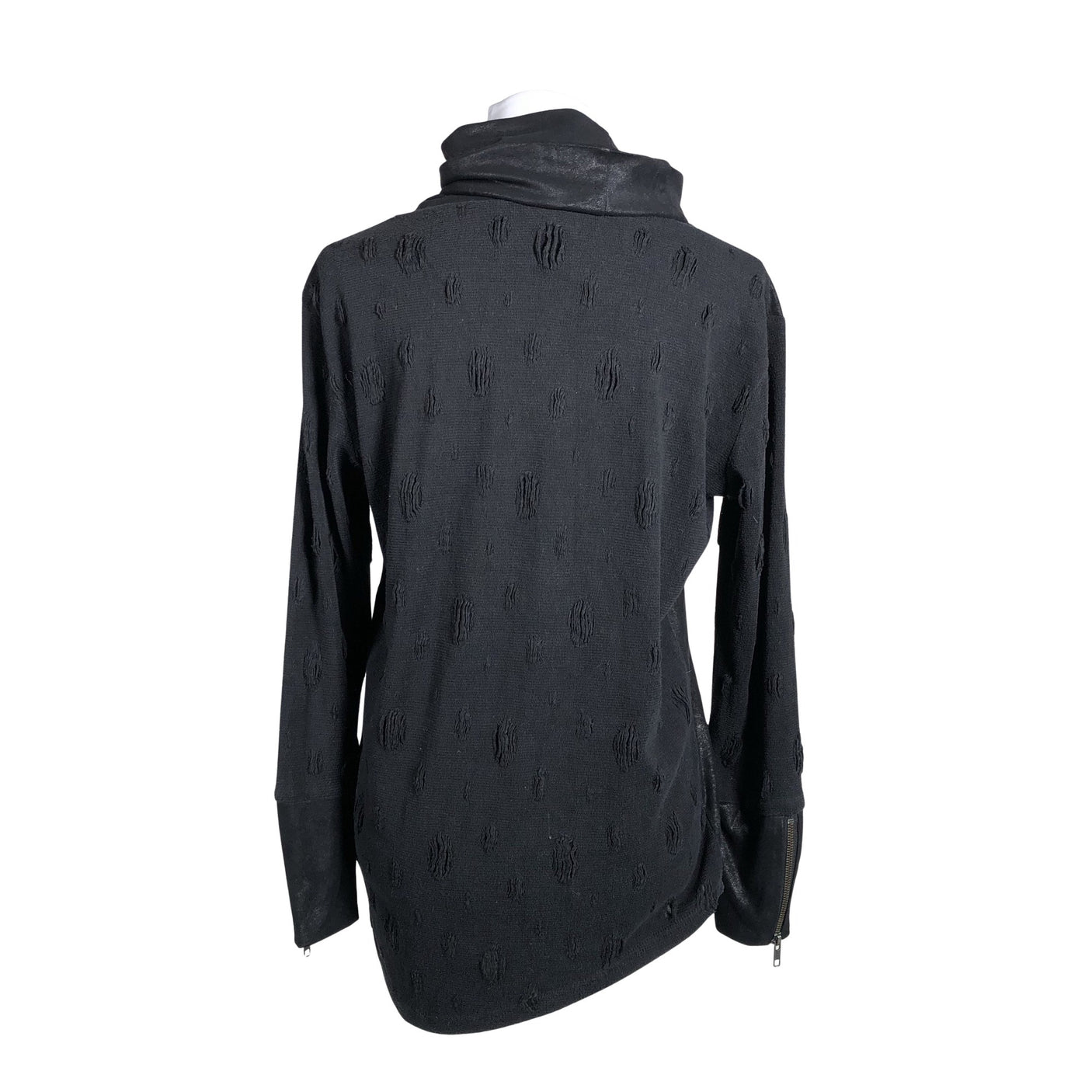 Unisex Luxury - Sweatshirt tunic, size 36 - Black (2)