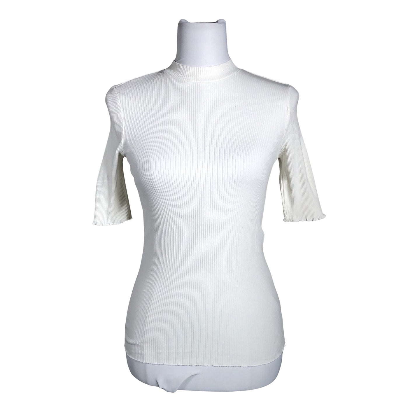 Unisex Selected - Tricot shirt, size 34 - White (1)