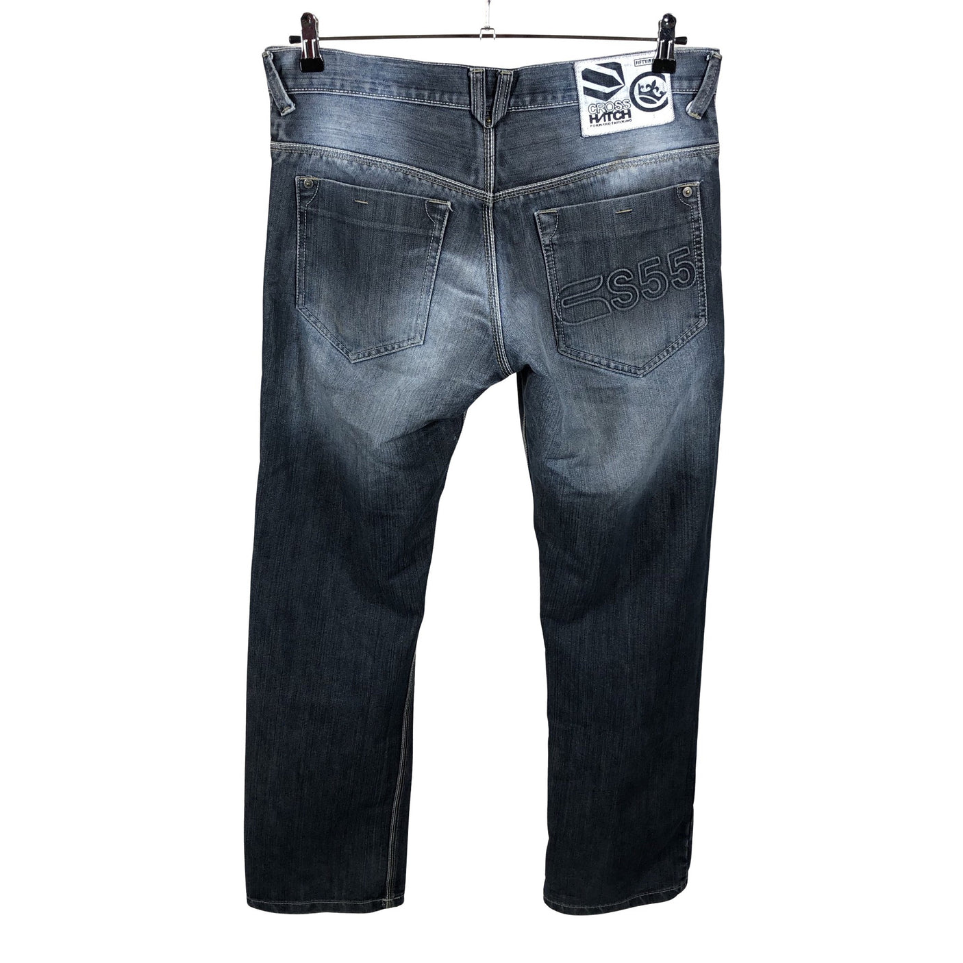Unisex Crosshatch - Jeans, size W36 - Blue (2)