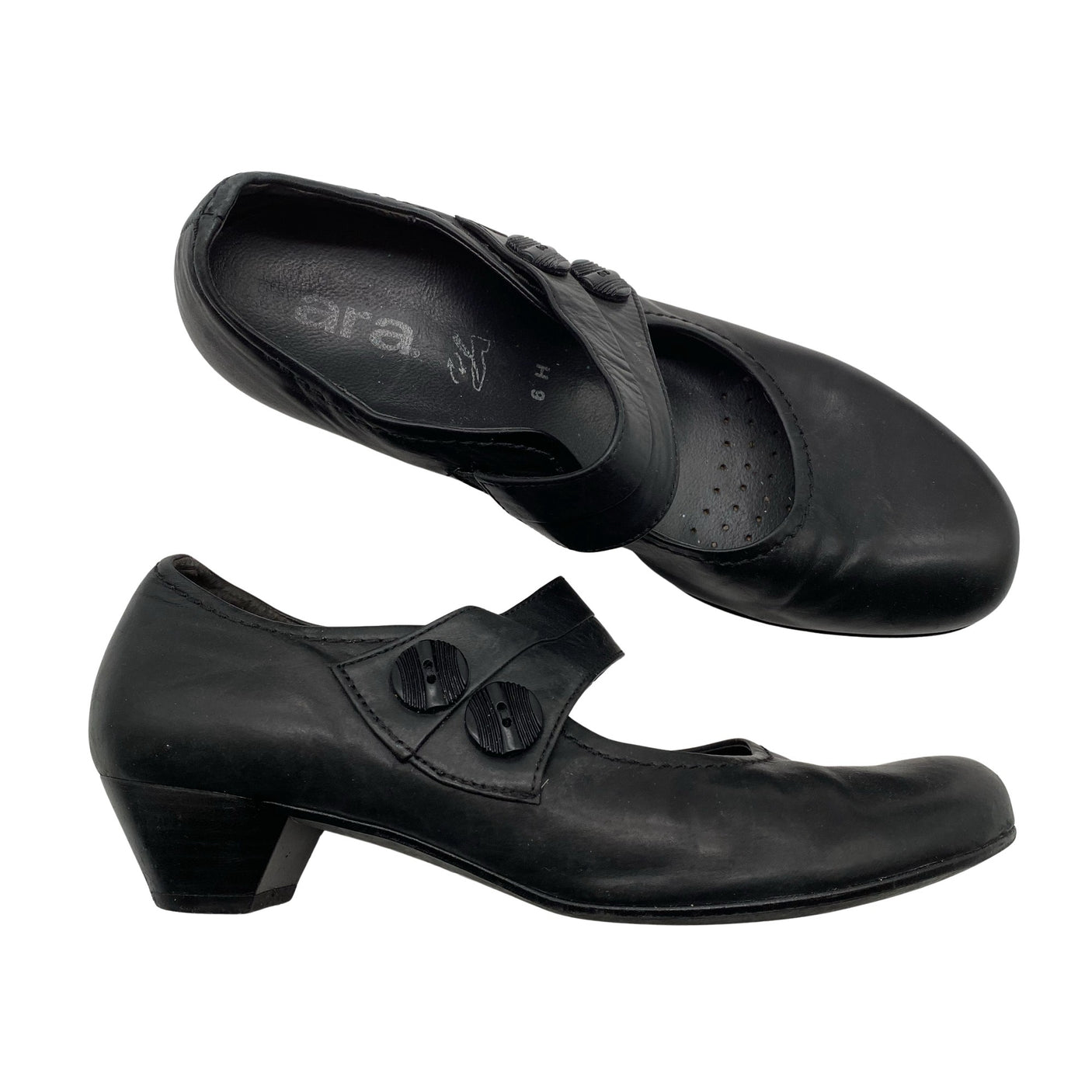 Unisex Ara - High heels, size 39 - Black (1)