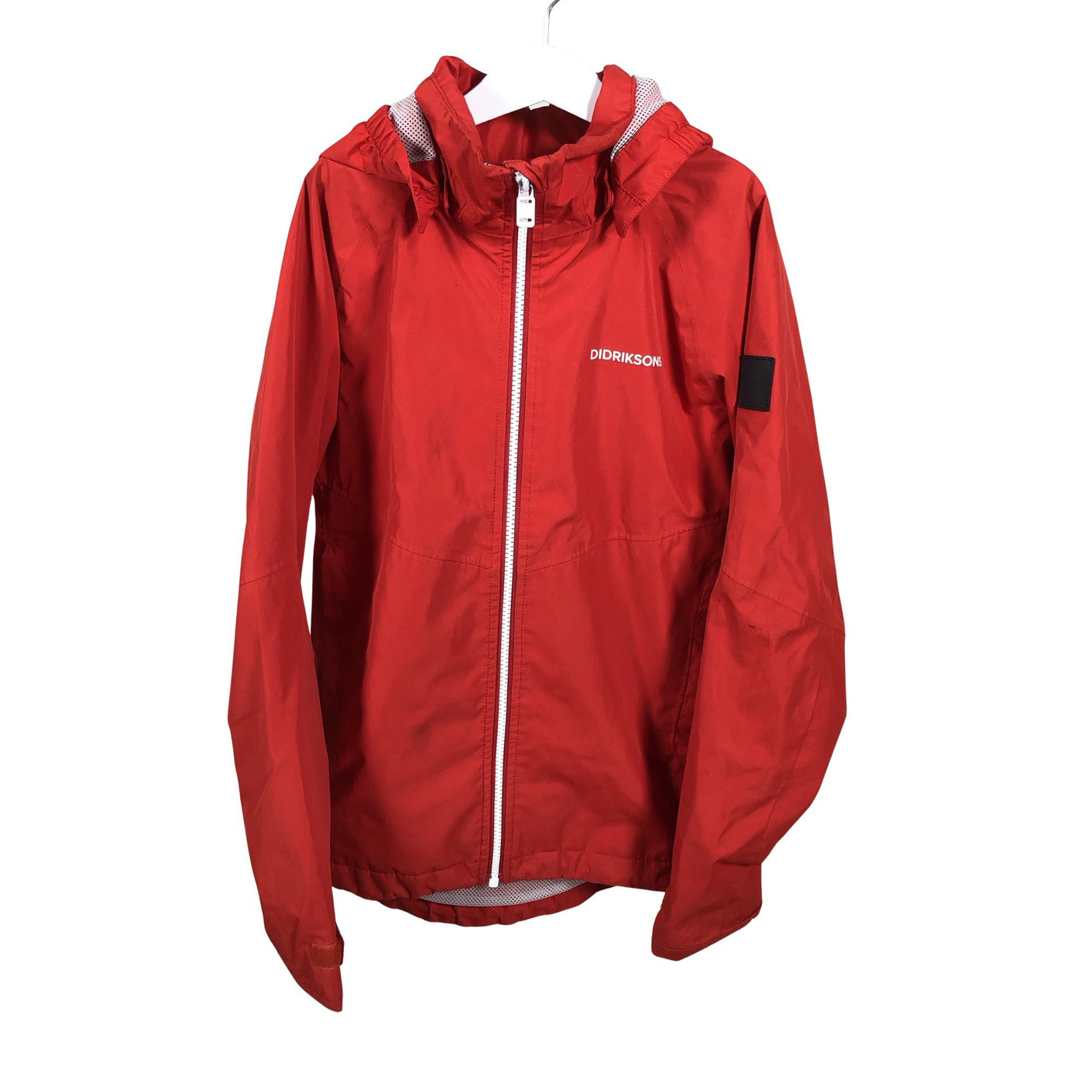 Unisex Didriksons - Spring/Fall jacket, size 146 - 152 - Red (1)