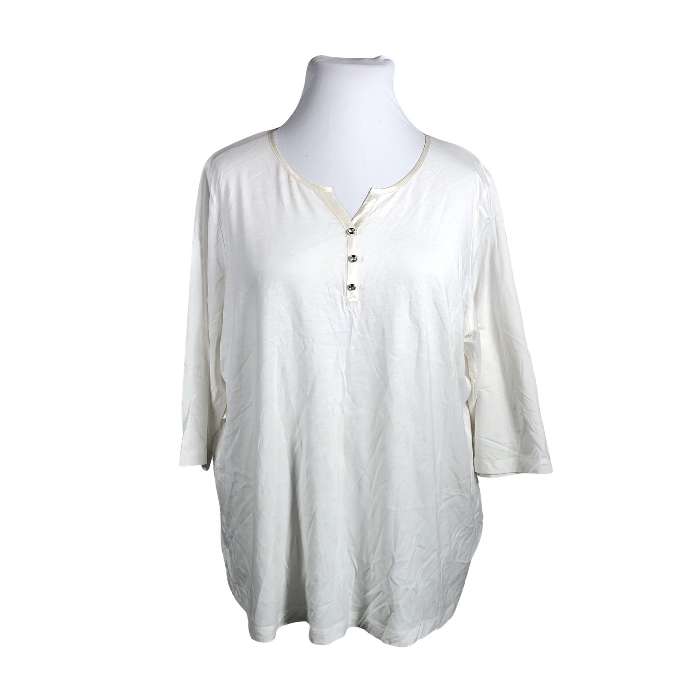 Unisex Atelier - Tricot shirt, size 54 - White (1)