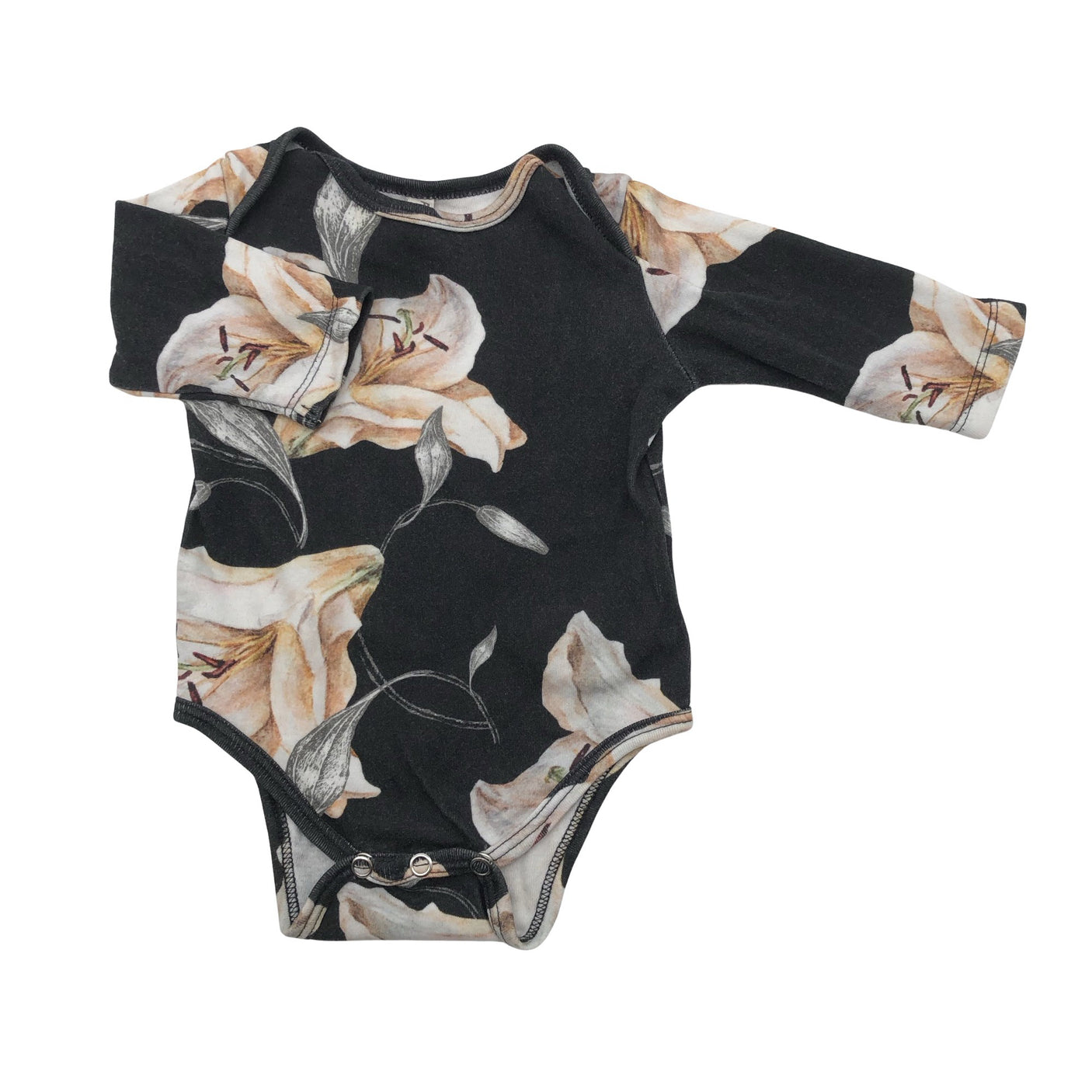 Unisex PopupShop - Body, size 62 - 68 - Black (1)