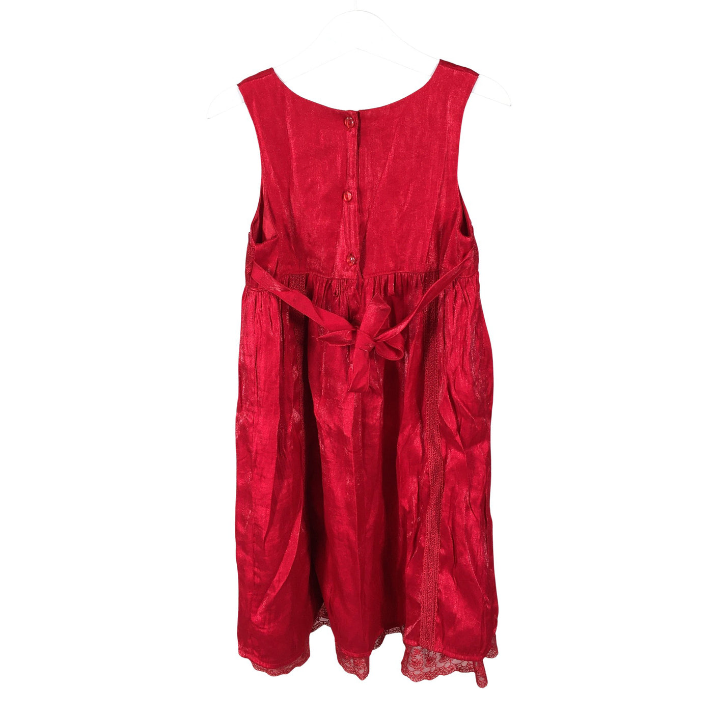 Unisex Exit - Party dress, size 116 - 122 - Red (2)