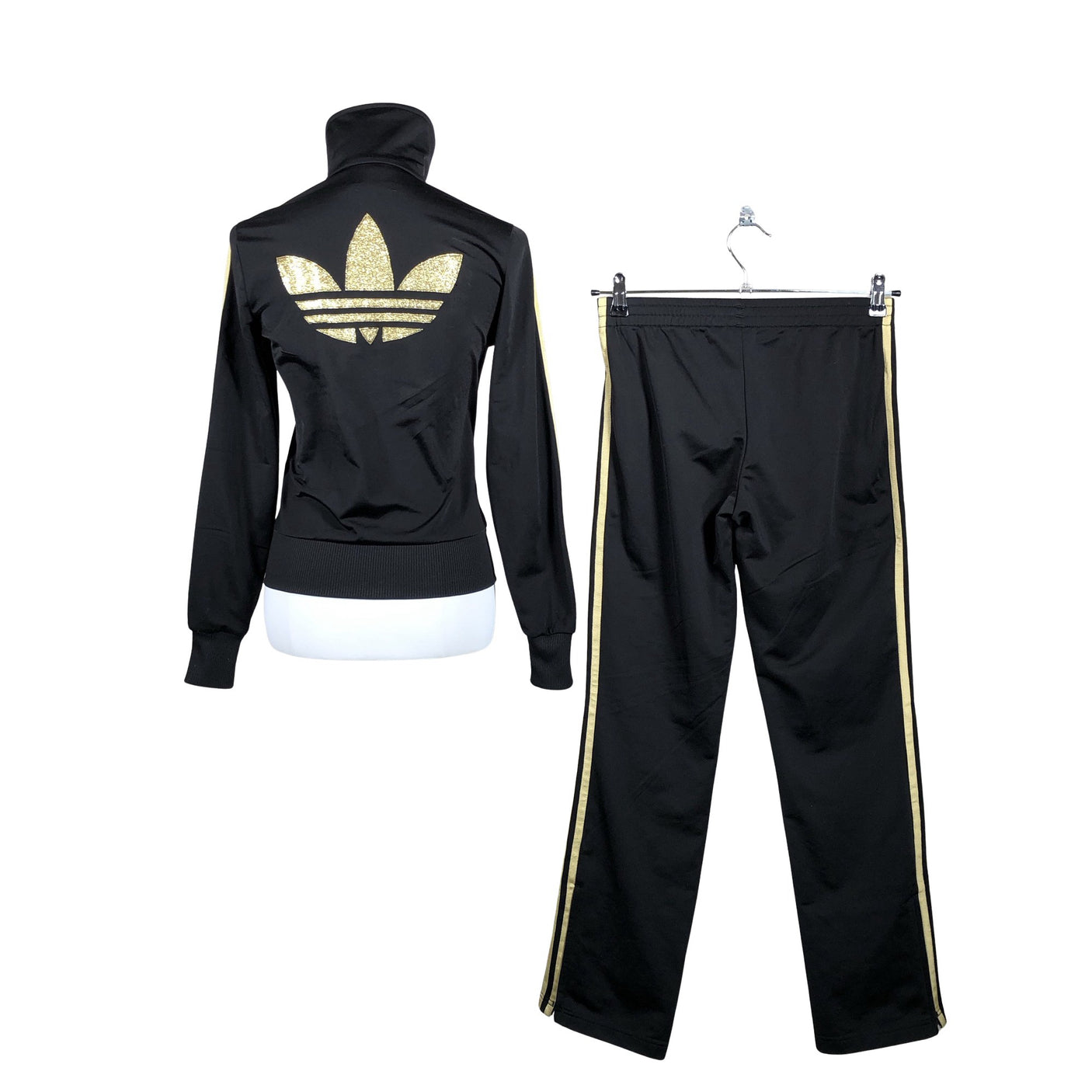 Unisex Adidas - Track jacket, size 34 - Black (2)