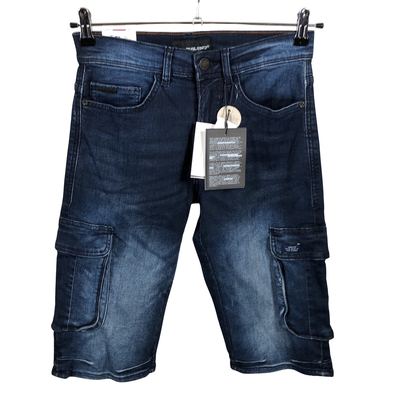 Unisex Blend - Denim shorts, size S - Blue (1)