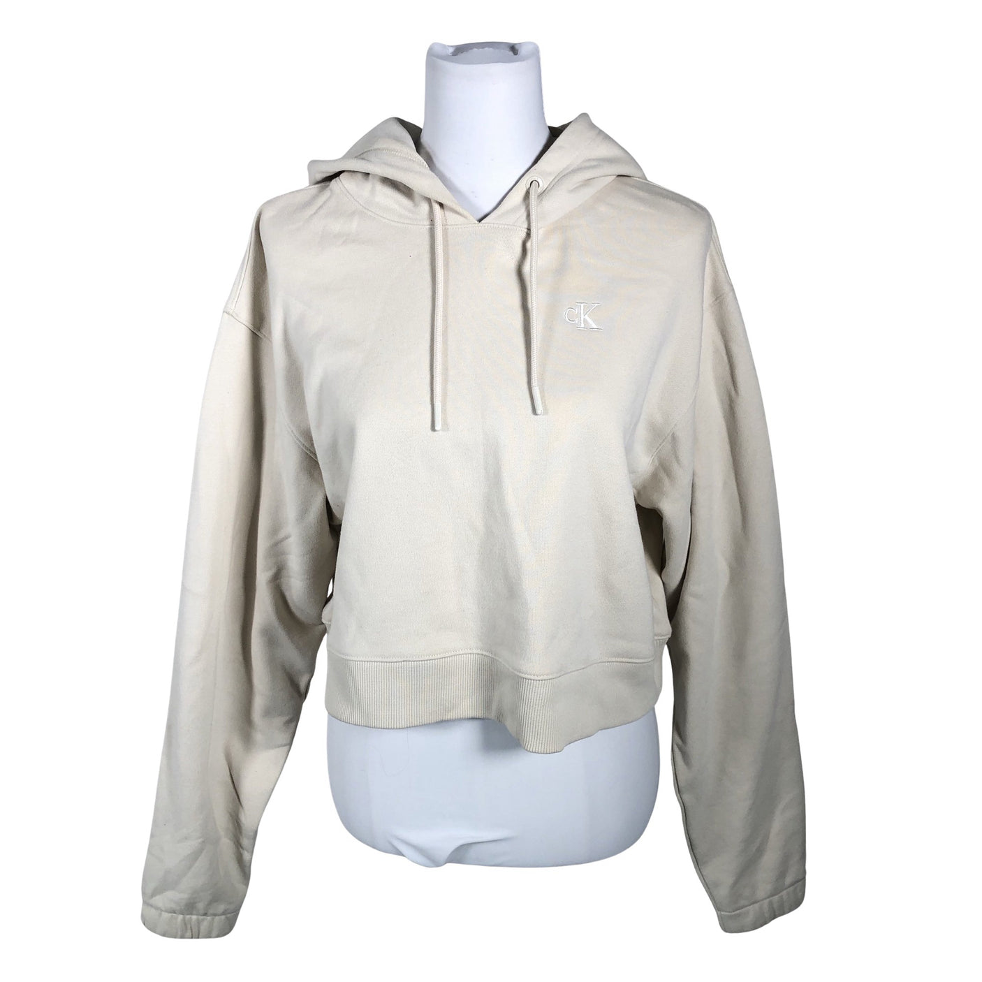Unisex Calvin Klein Jeans - Hoodie, size 38 - Beige (1)