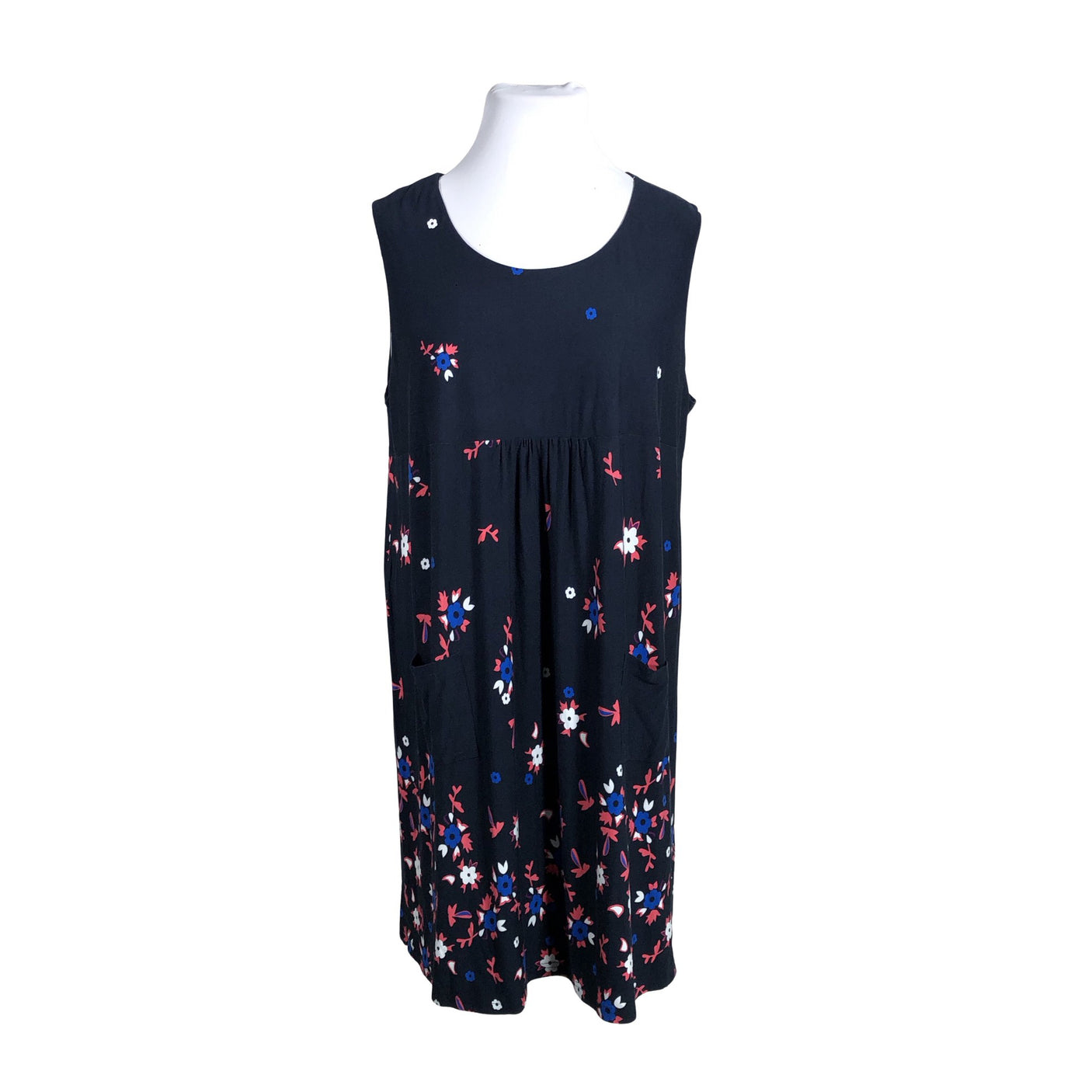Unisex Ulla Popken - Tricot dress, size 50 - Blue (1)
