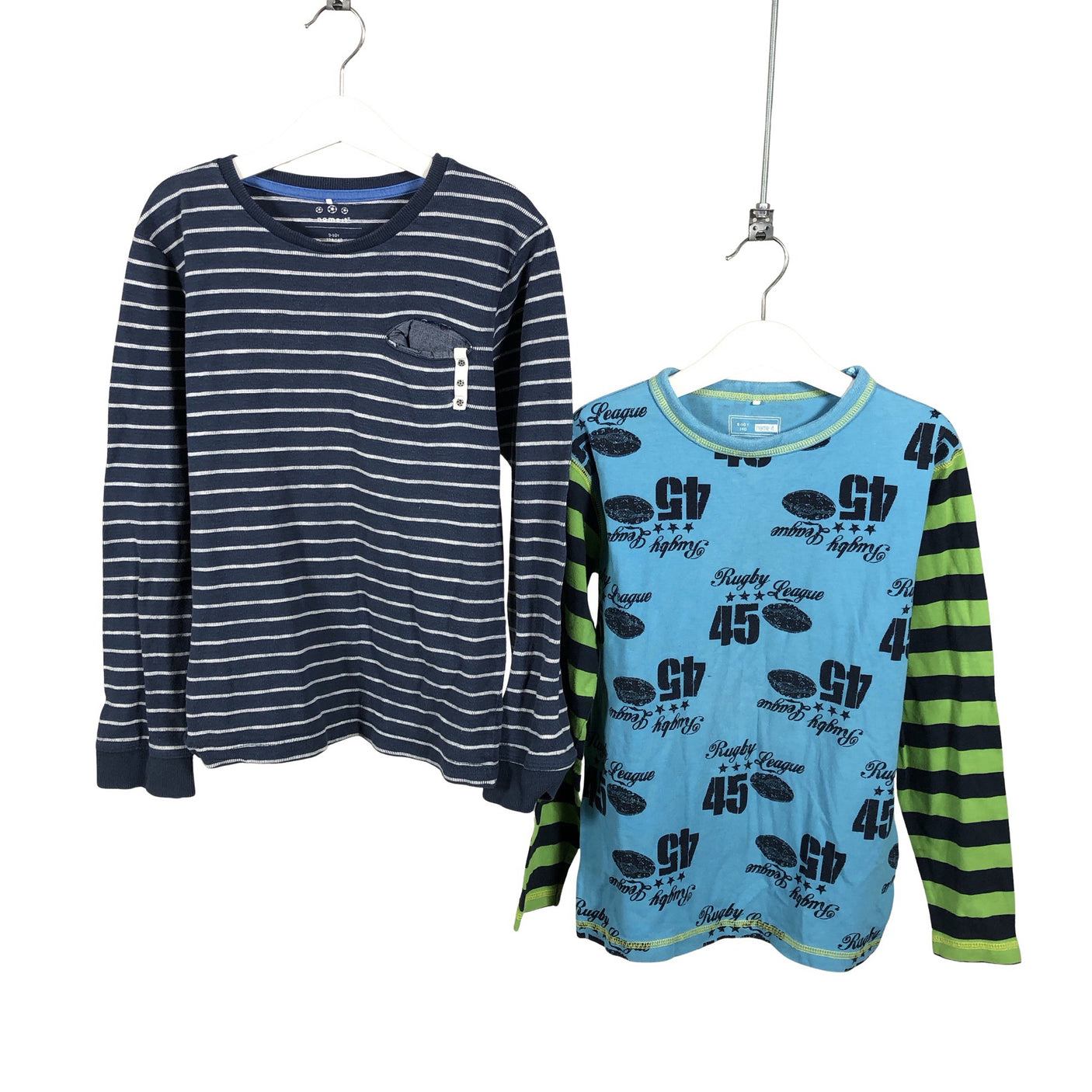 Unisex Name It - Tricot shirt, size 134 - 140 - Blue (1)