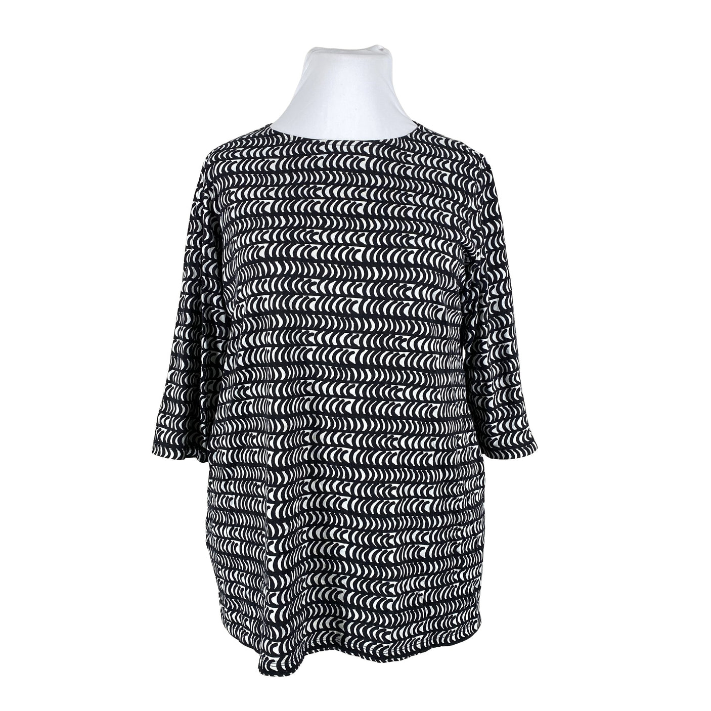 Unisex Marimekko - Tricot tunic, size 42 - Black (1)
