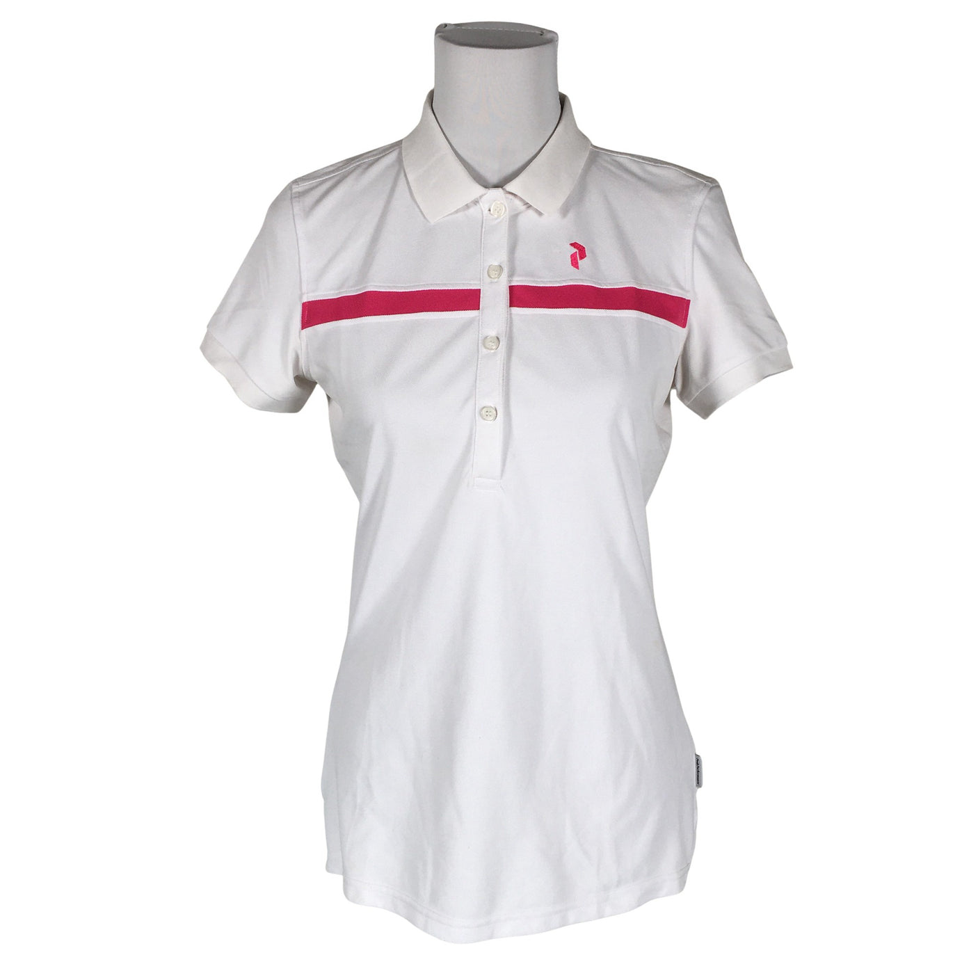 Unisex Peak Performance - Sports shirt, short sleeve, size 40 - White (1)