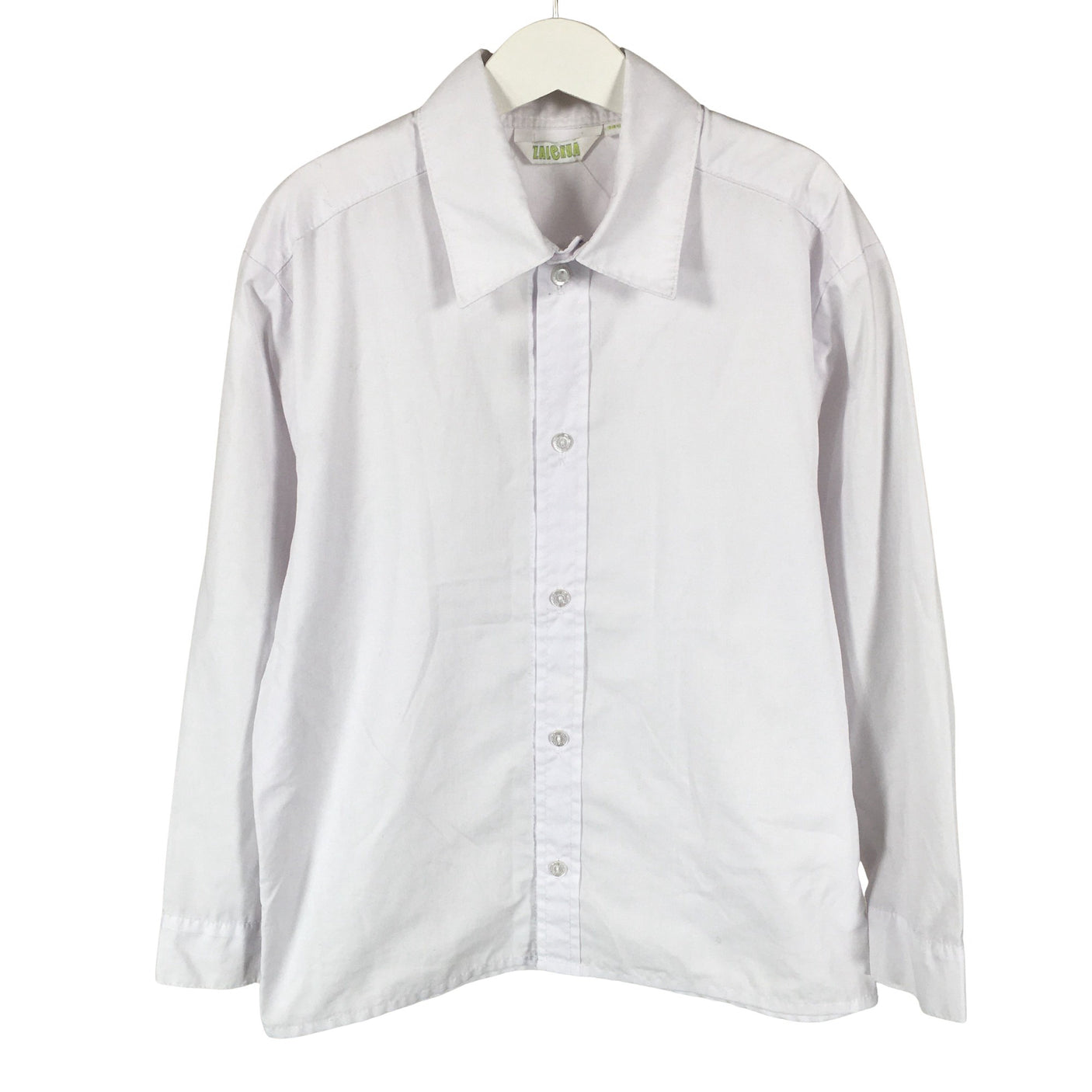 Unisex Zalekua - Collared shirt, size 134 - 140 - White (1)