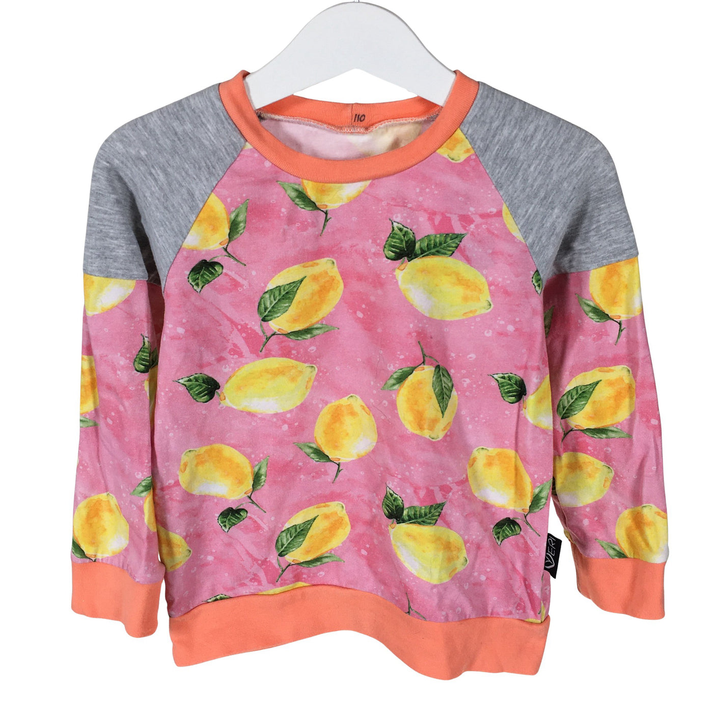 Unisex Handmade - Tricot shirt, size 104 - 110 - Light pink (1)