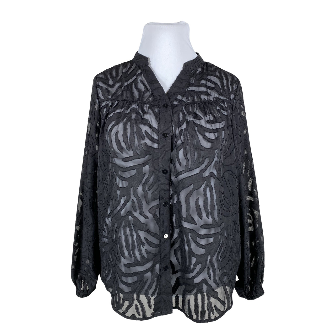 Unisex Fransa - Blouse, size 42 - Black (1)