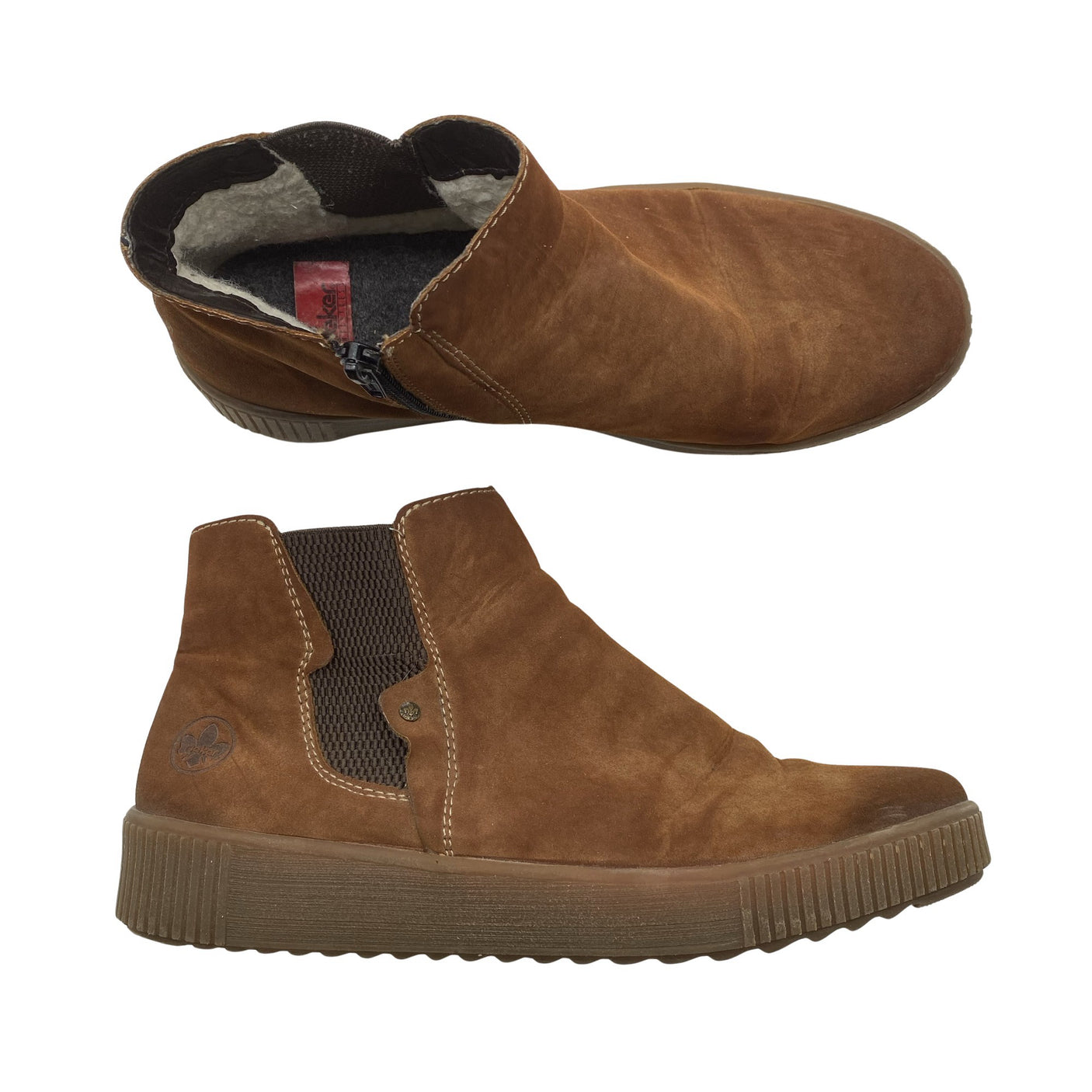 Unisex Rieker - Ankle boots, size 43 - Brown (1)