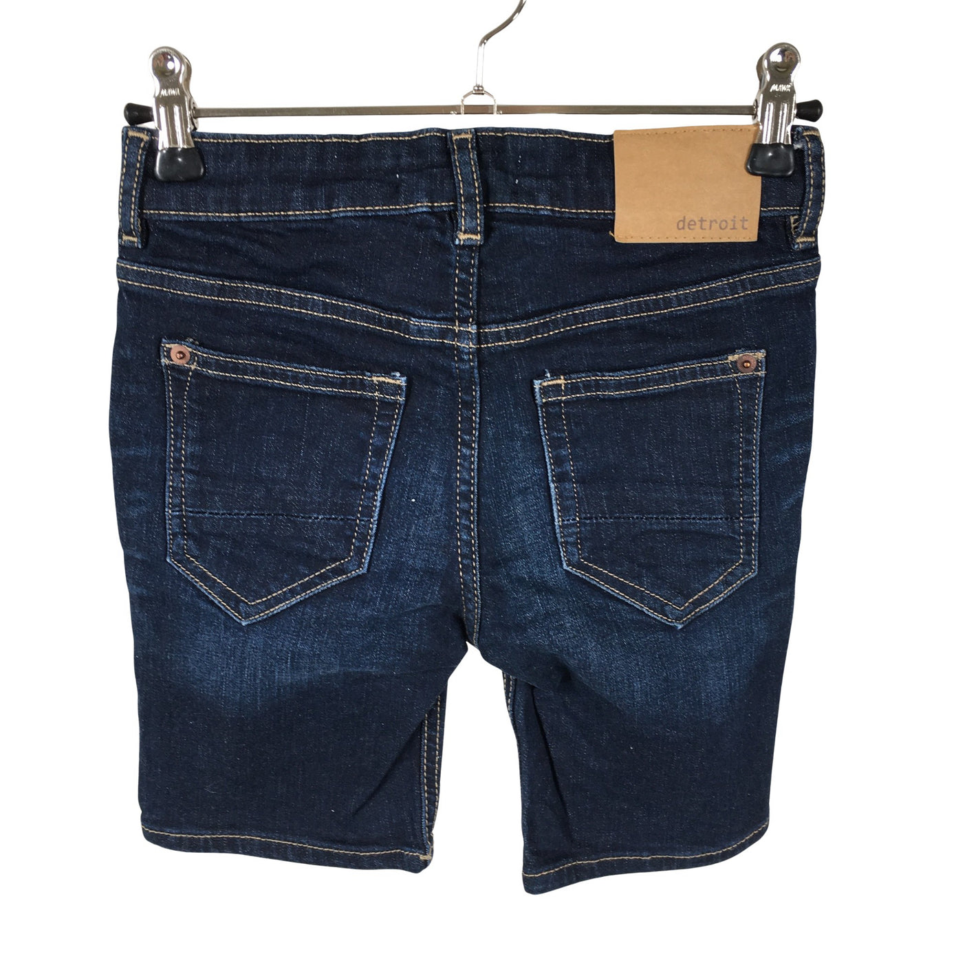 Unisex Lindex - Denim shorts, size 122 - 128 - Blue (2)