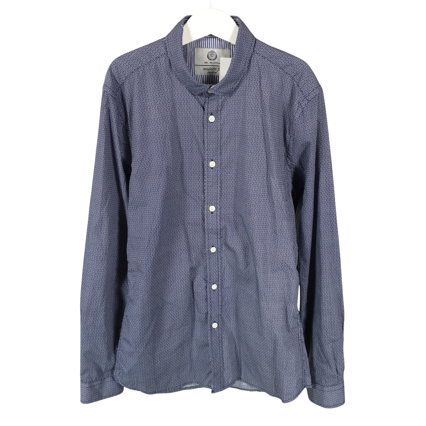 Unisex Mr. Marten - Collared shirt, size 134 - 140 - Blue (1)