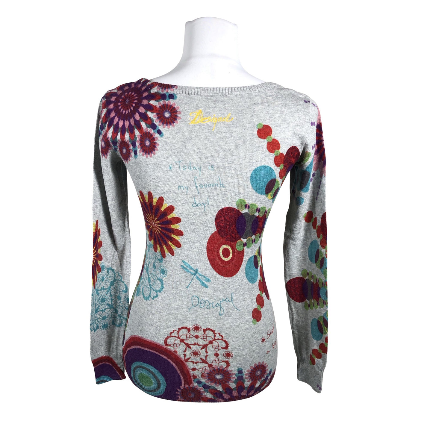 Unisex Desigual - Sweater, size 36 - Gray (2)