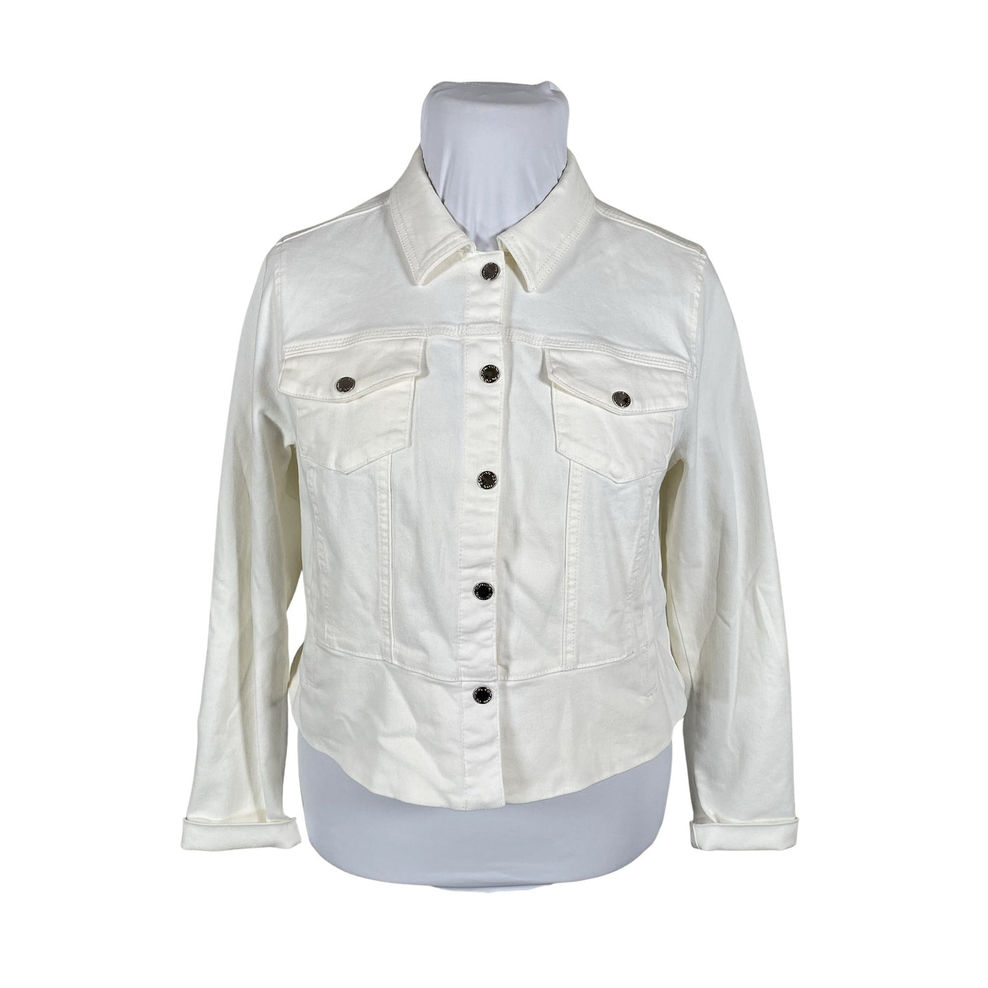 Unisex Comma - Denim jacket, size 42 - White (1)