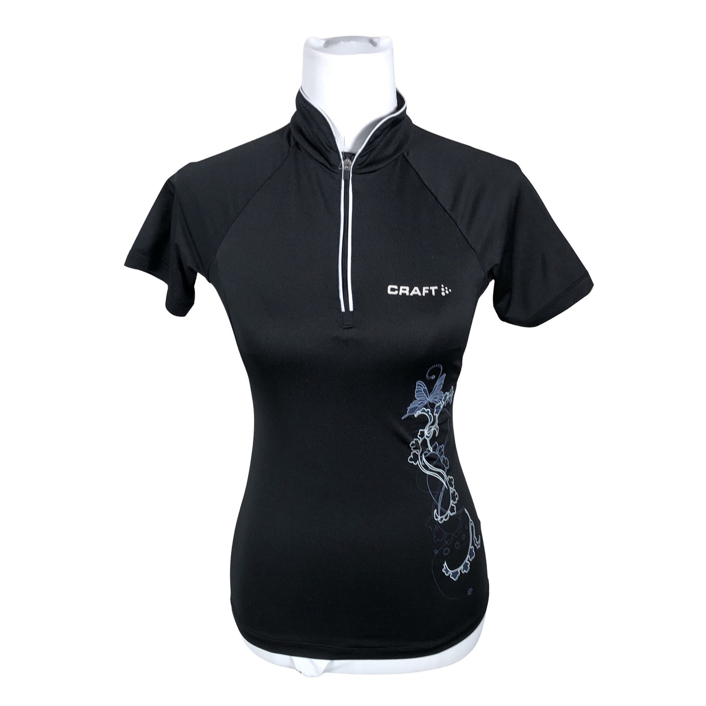Unisex Craft - Sports shirt, short sleeve, size 34 - Black (1)
