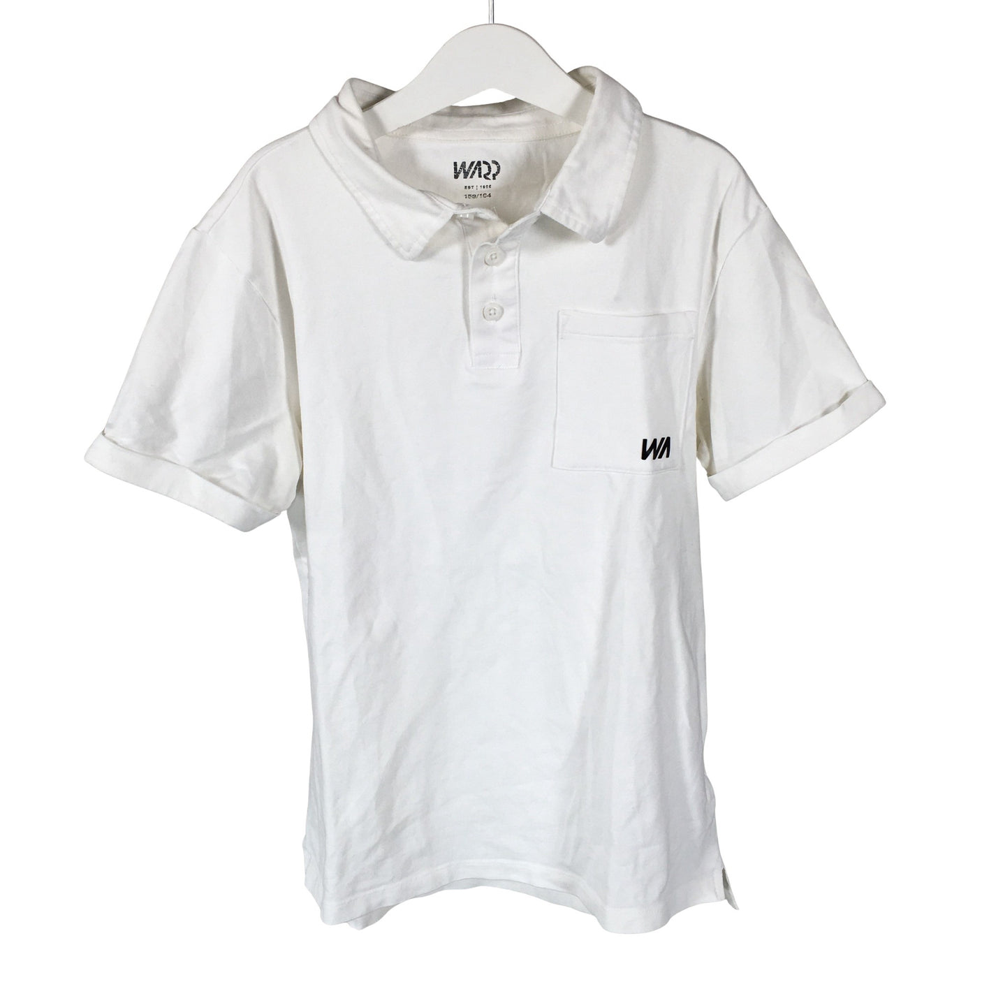 Unisex Warp - T-shirt, size 158 - 164 - White (1)