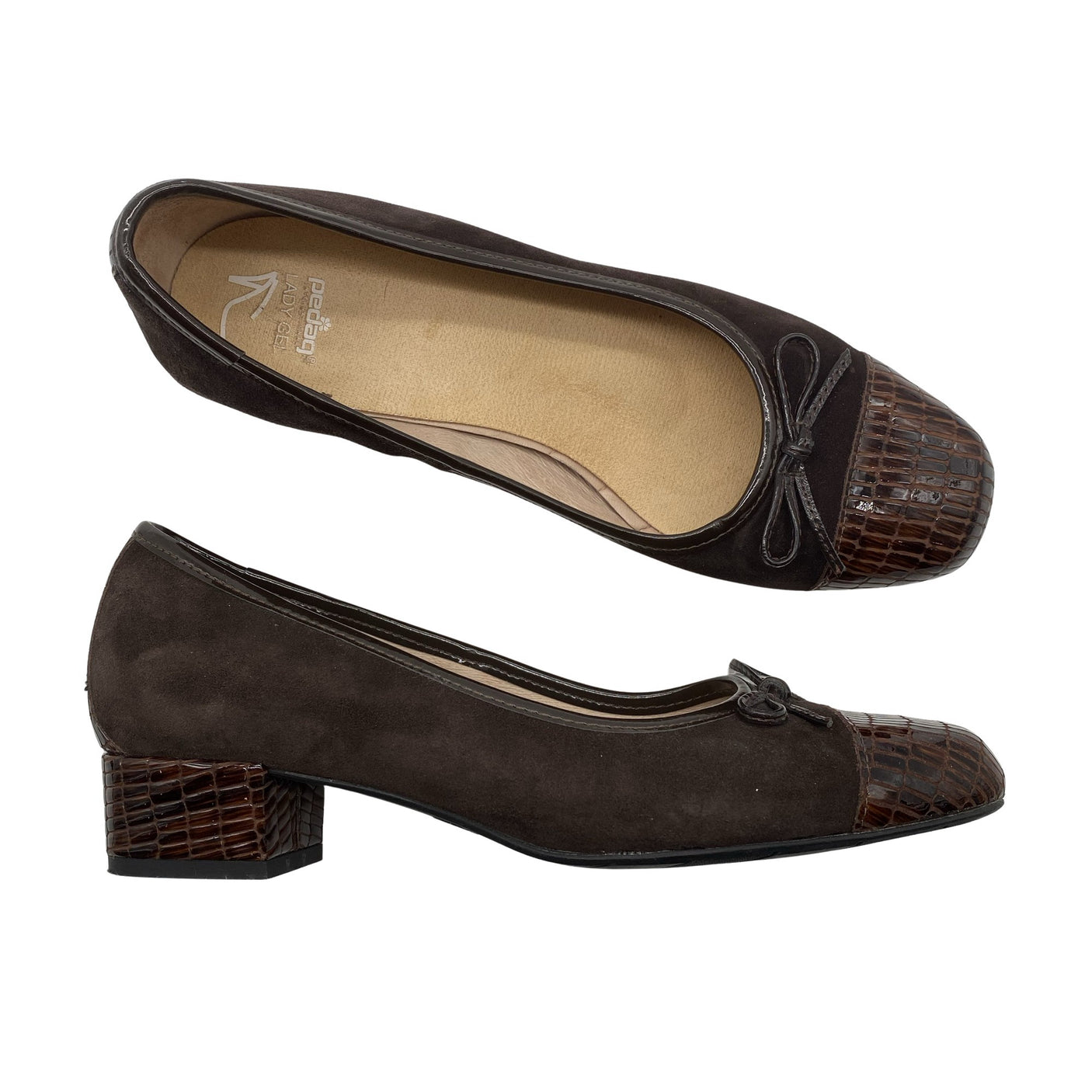 Unisex D'chicas - High heels, size 38 - Brown (1)