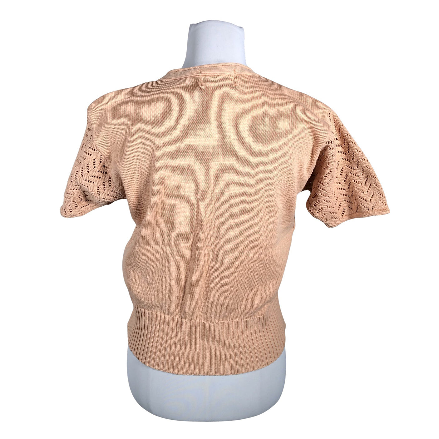 Unisex Naturally Yours - Cardigan, size 38 - Light pink (2)
