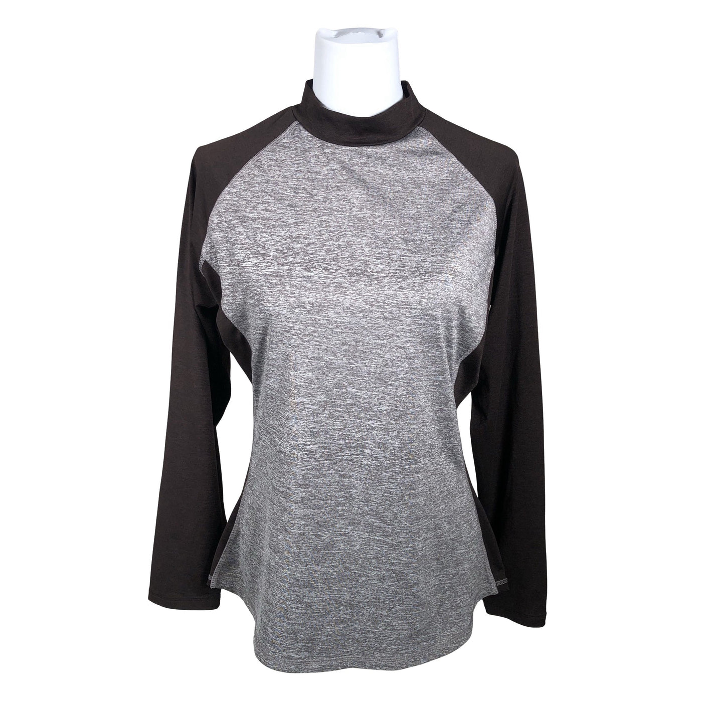 Unisex CRW - Sports shirt, long sleeve, size 40 - Brown (1)