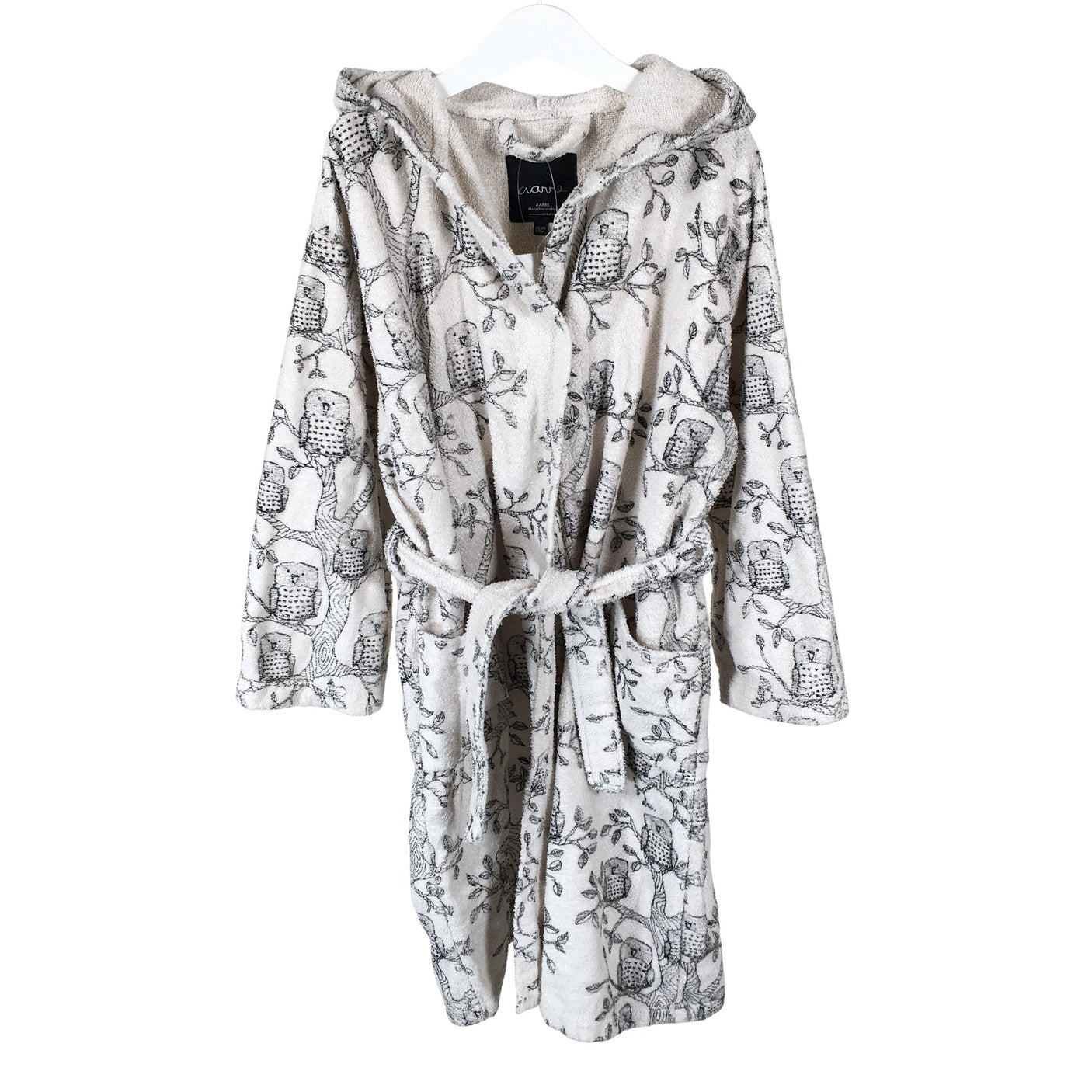 Unisex Aarrelabel - Bathrobe, size 134 - 140 - White (1)