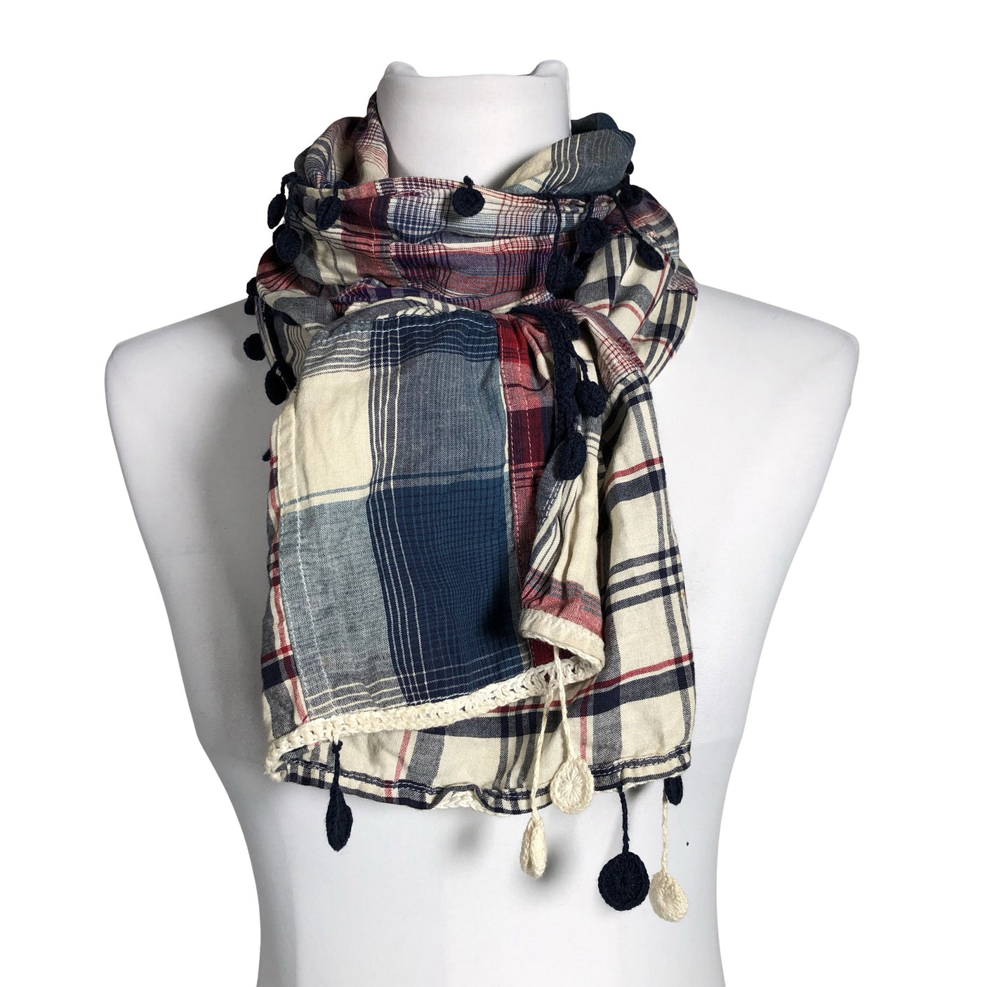 Unisex Tommy Hilfiger - Scarf, size Maxi - Blue (1)