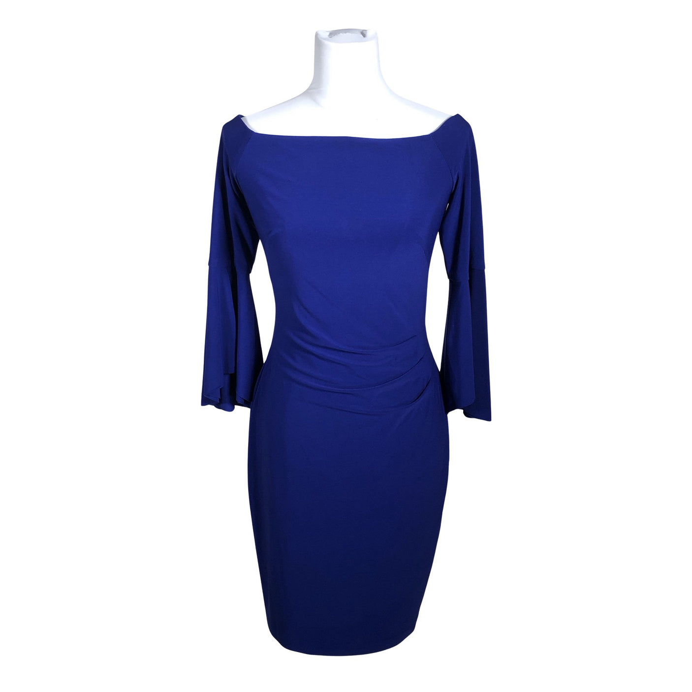 Unisex Lauren Ralph Lauren - Schiffon dress, size 38 - Blue (1)