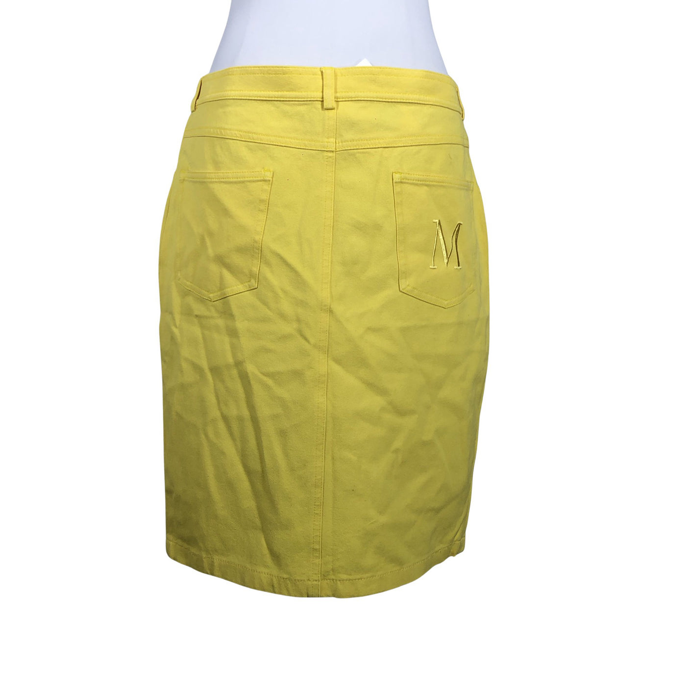 Unisex Madeleine - Denim skirt, size 38 - Yellow (2)