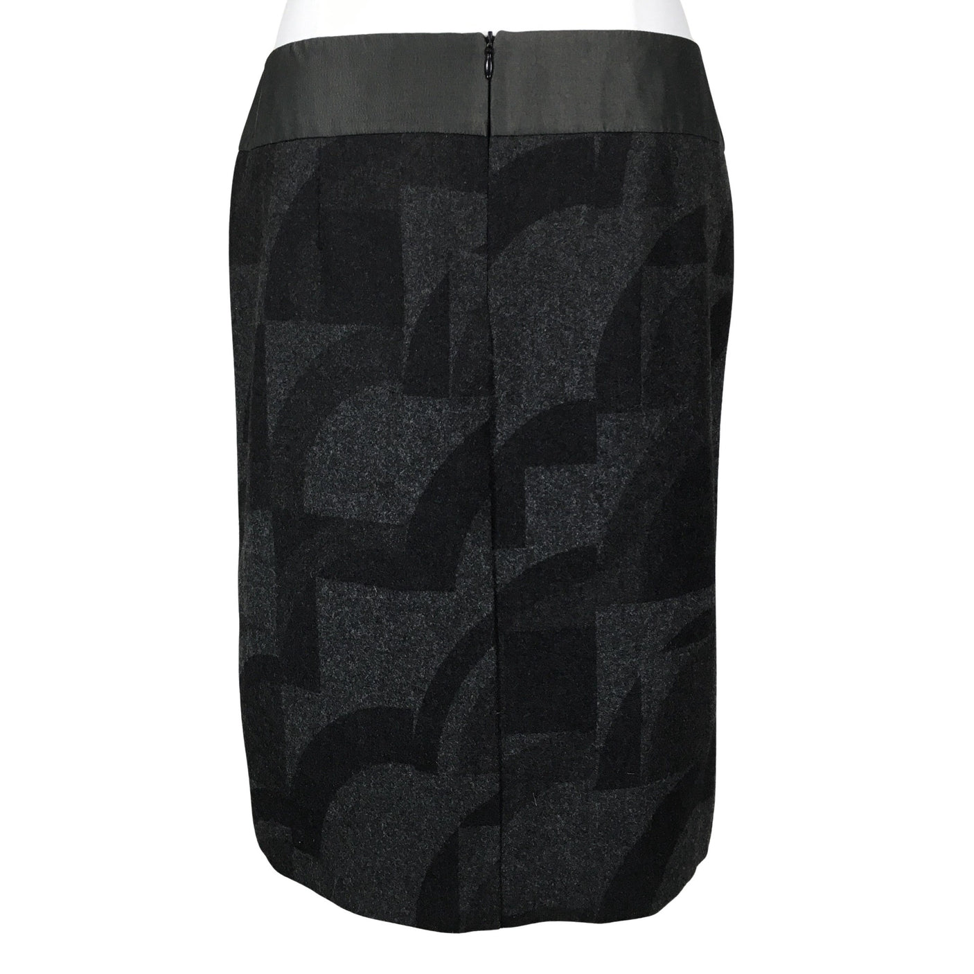 Unisex 'S MaxMara - Fabric skirt, size 40 - Gray (2)