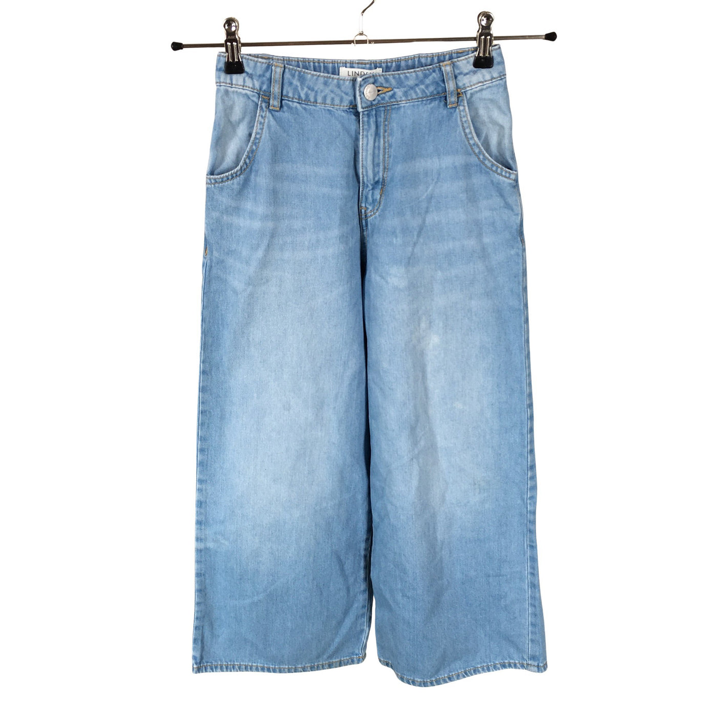 Unisex Lindex - Jeans, size 140 - 146 - Light blue (1)