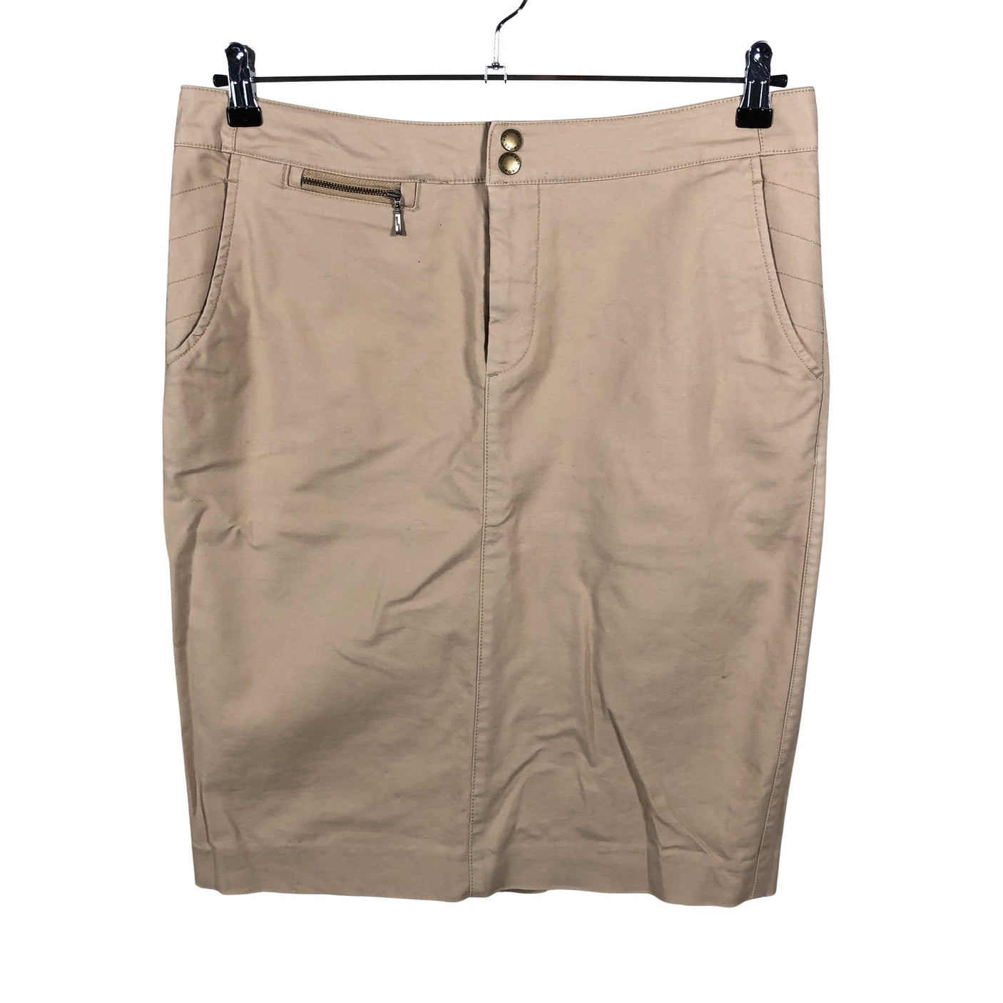 Unisex Global - Fabric skirt, size 46 - Beige (1)