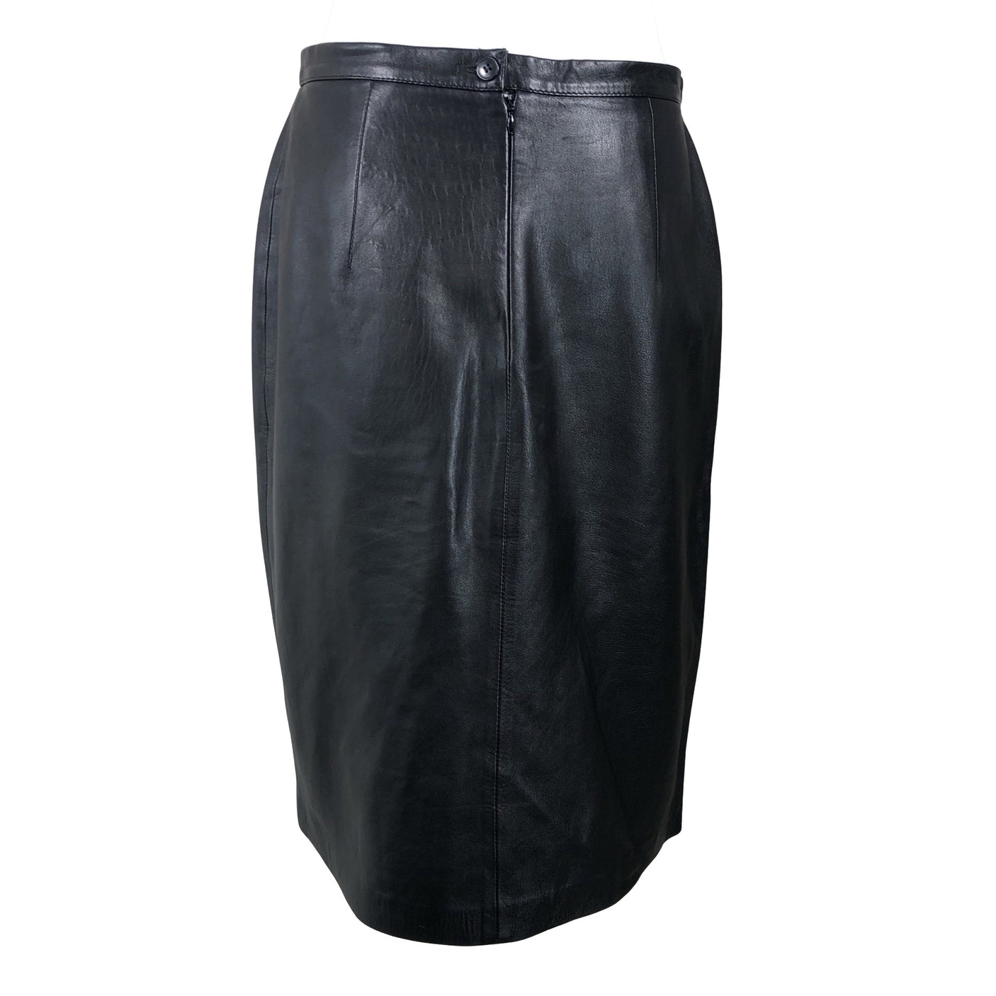Unisex Ivonne - Leather skirt, size 40 - Black (2)