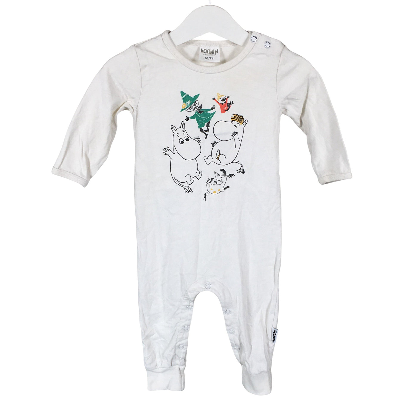 Unisex Moomin by Martinex - Overalls, size 68 - 74 - White (1)
