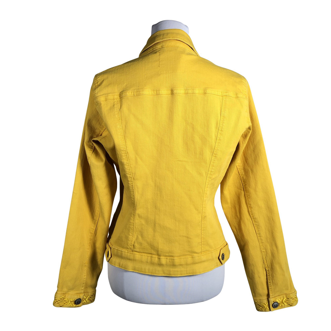 Unisex s.Oliver - Denim jacket, size 40 - Yellow (2)
